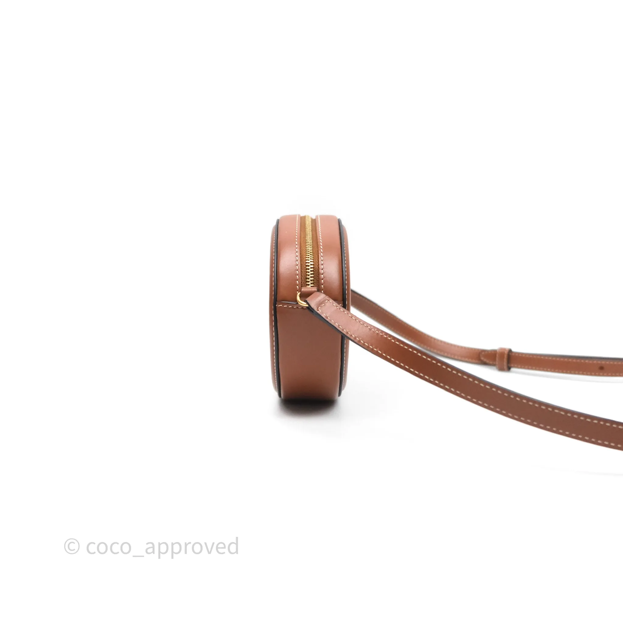 Celine Oval Bag Cuir Triophe Tan Calfskin