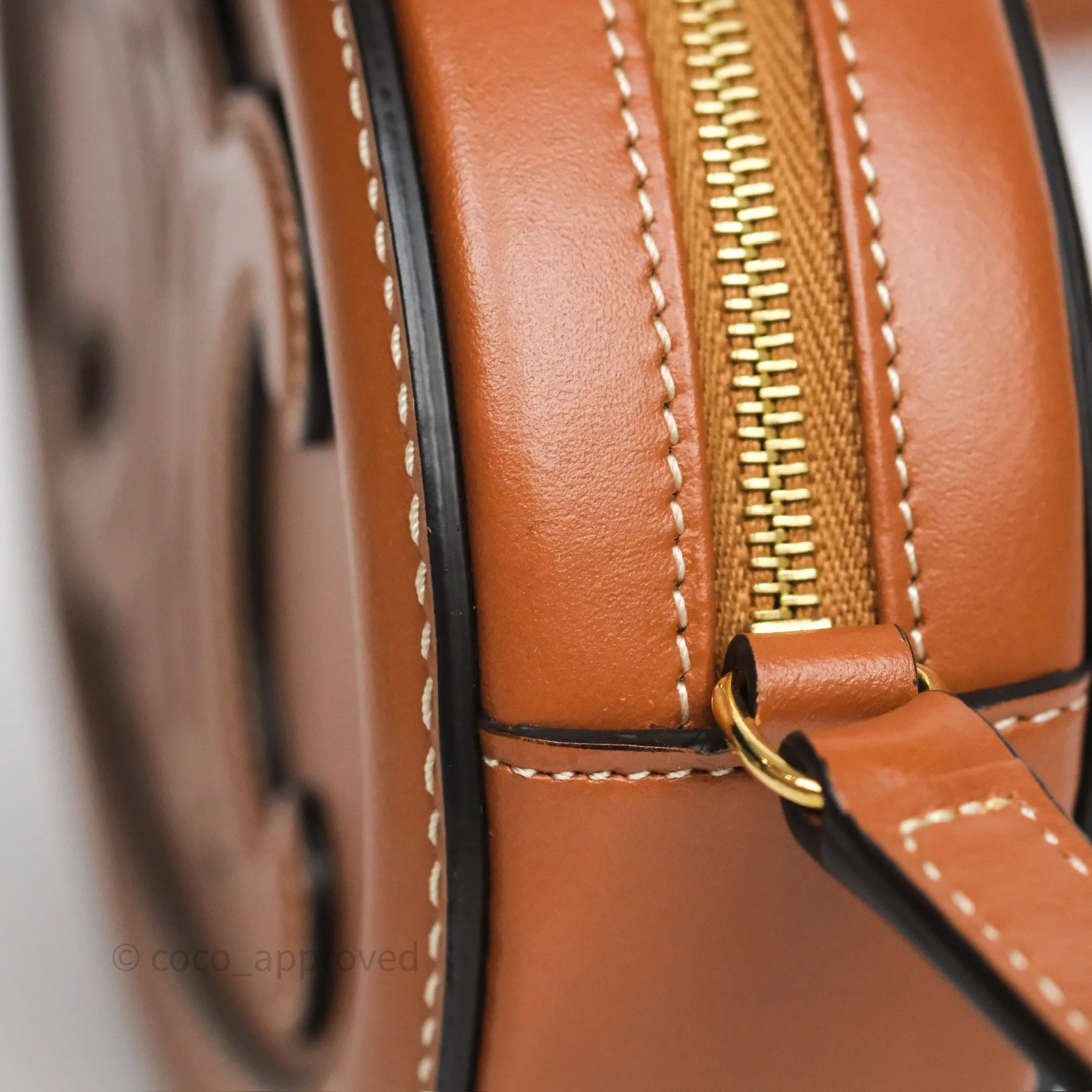 Celine Oval Bag Cuir Triophe Tan Calfskin