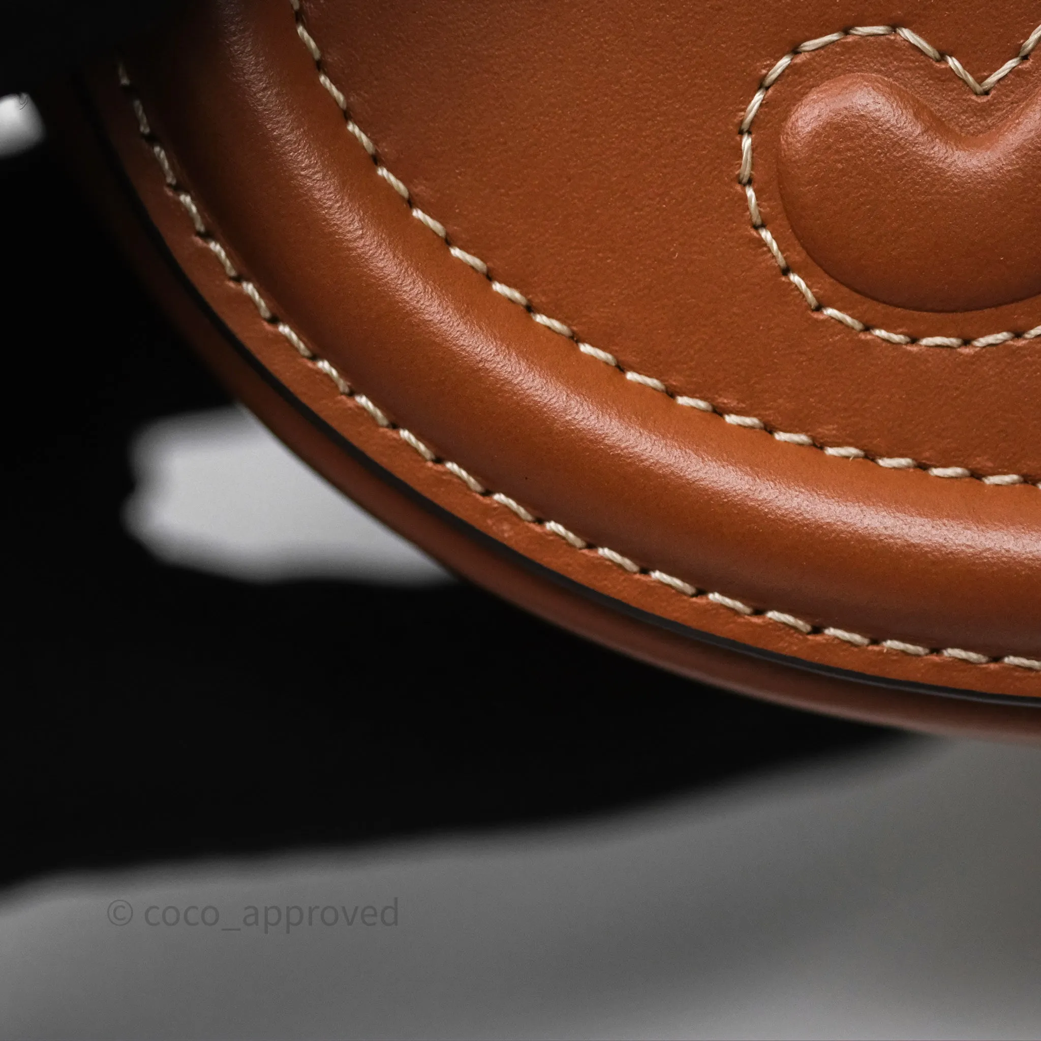 Celine Oval Bag Cuir Triophe Tan Calfskin