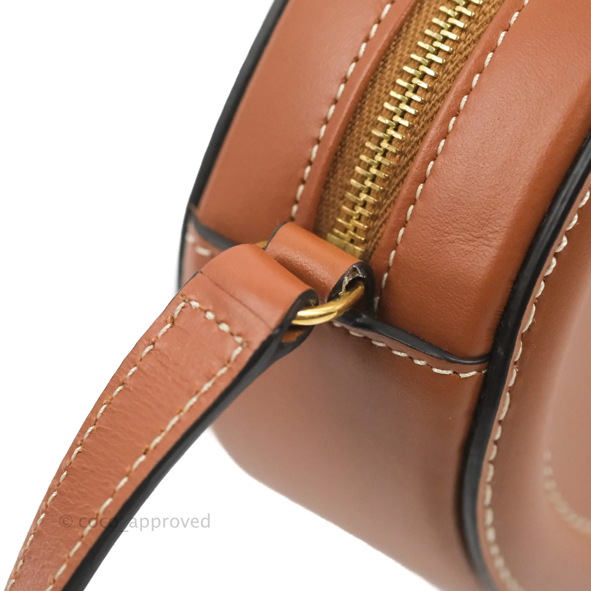 Celine Oval Bag Cuir Triophe Tan Calfskin