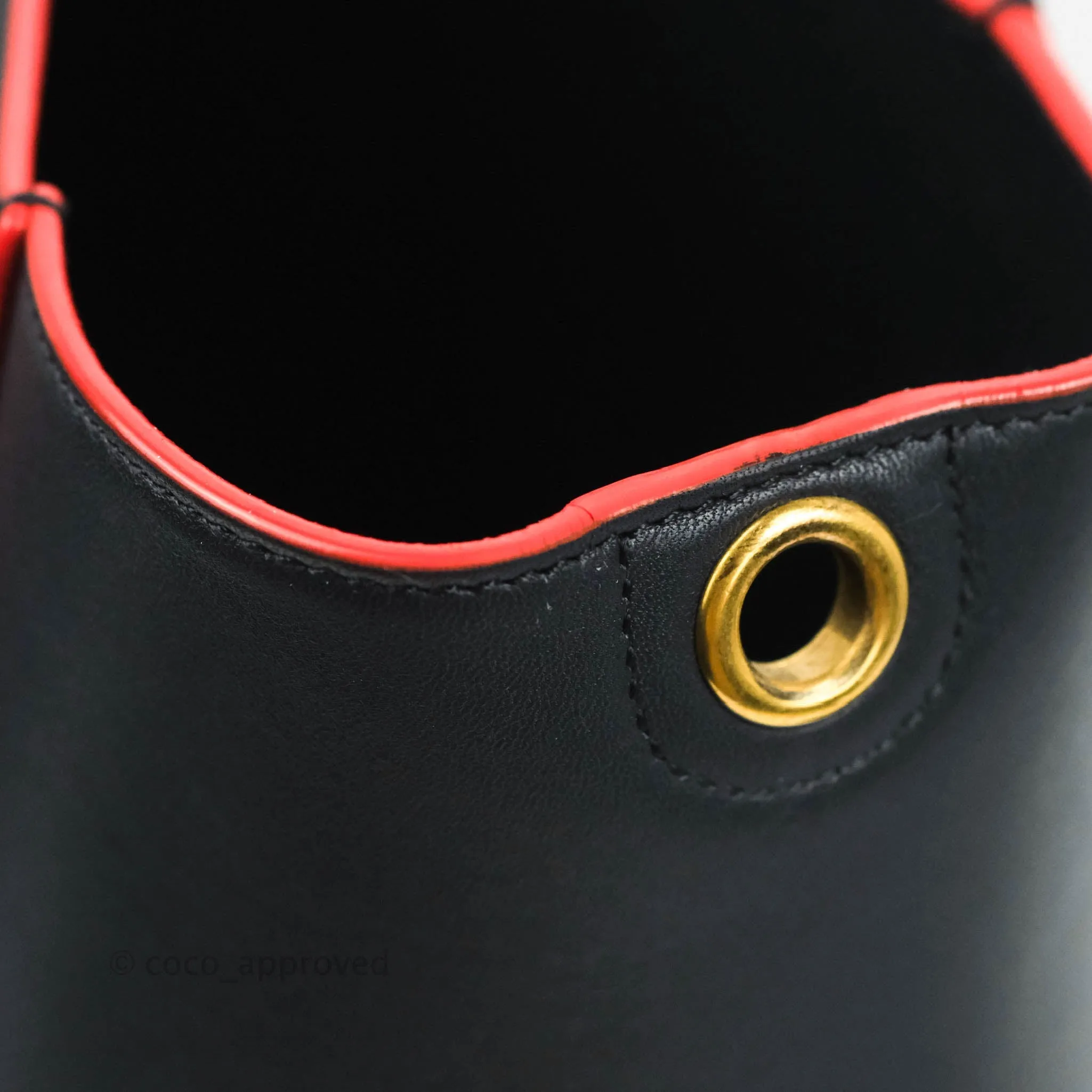 Celine Sangle Bucket Bag Navy Calfskin