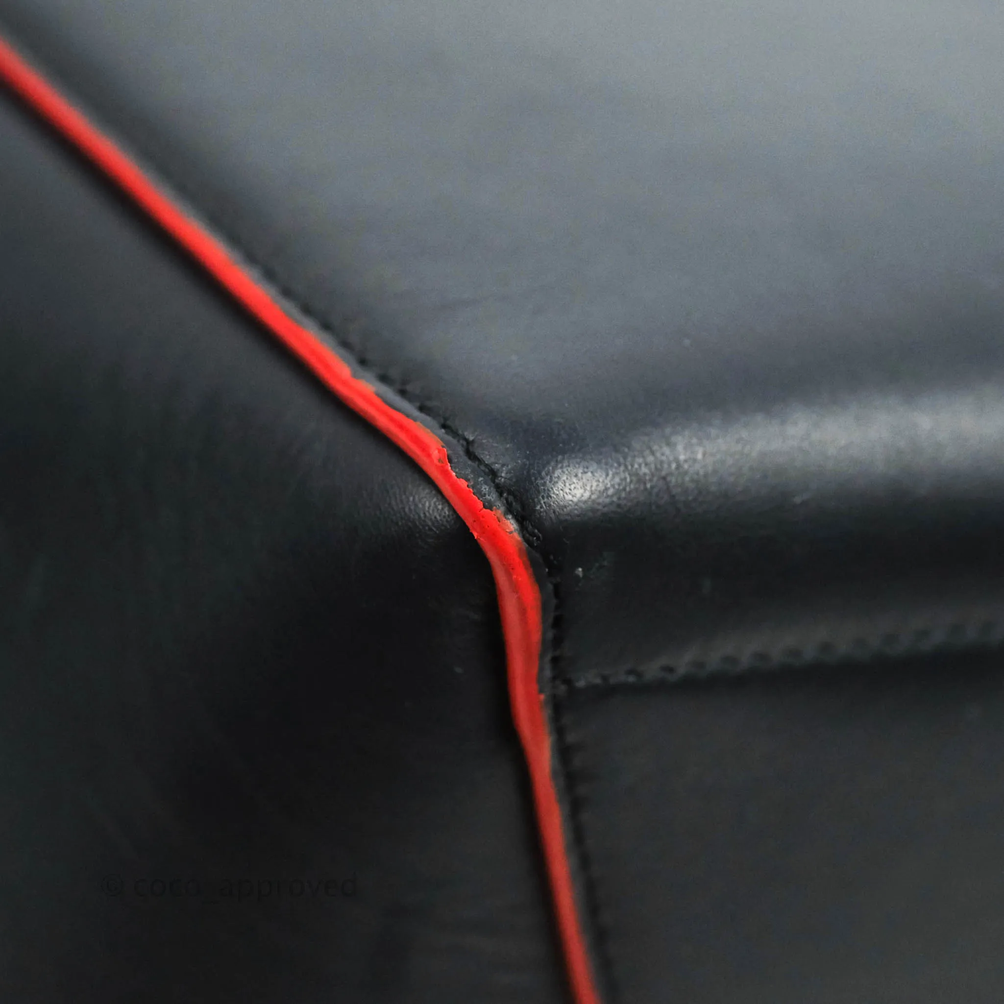 Celine Sangle Bucket Bag Navy Calfskin