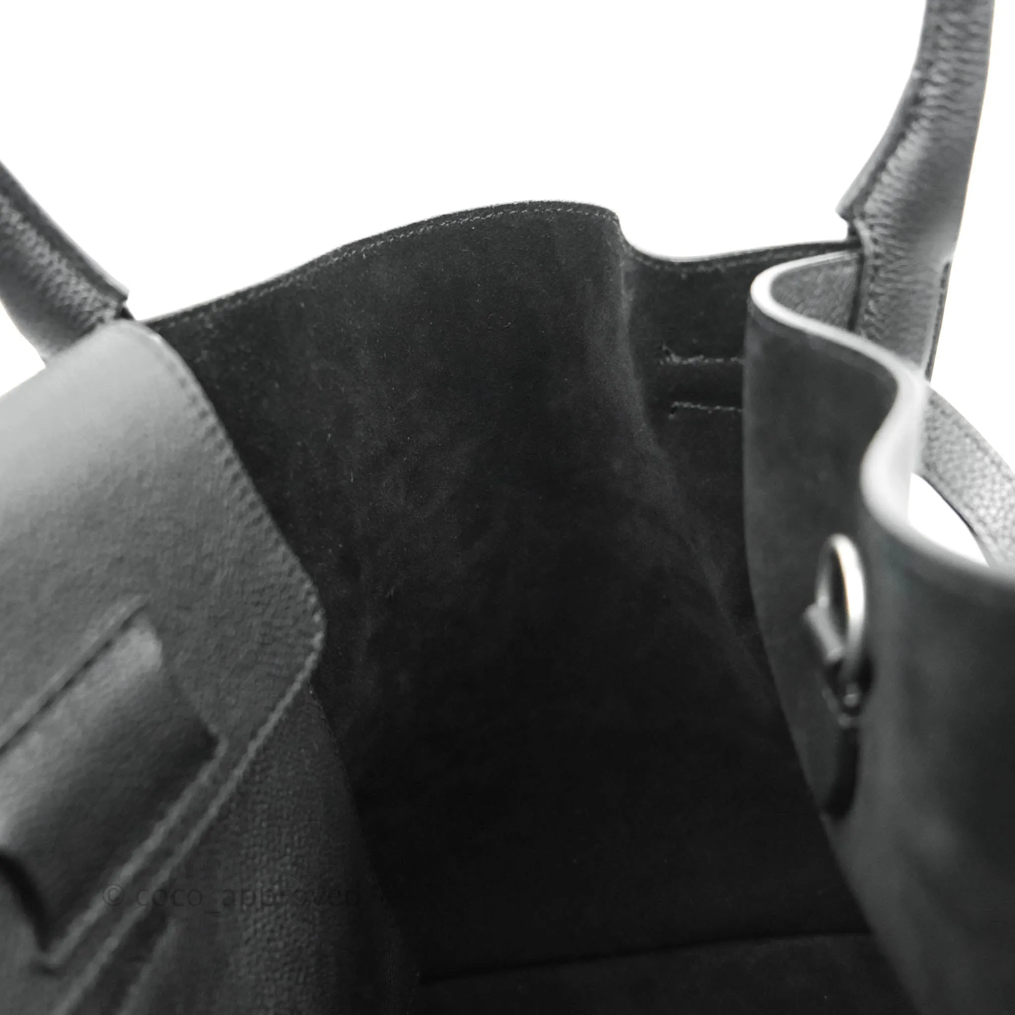 Celine Small Big Bag Black Supple Grained Leather Silver Hardware