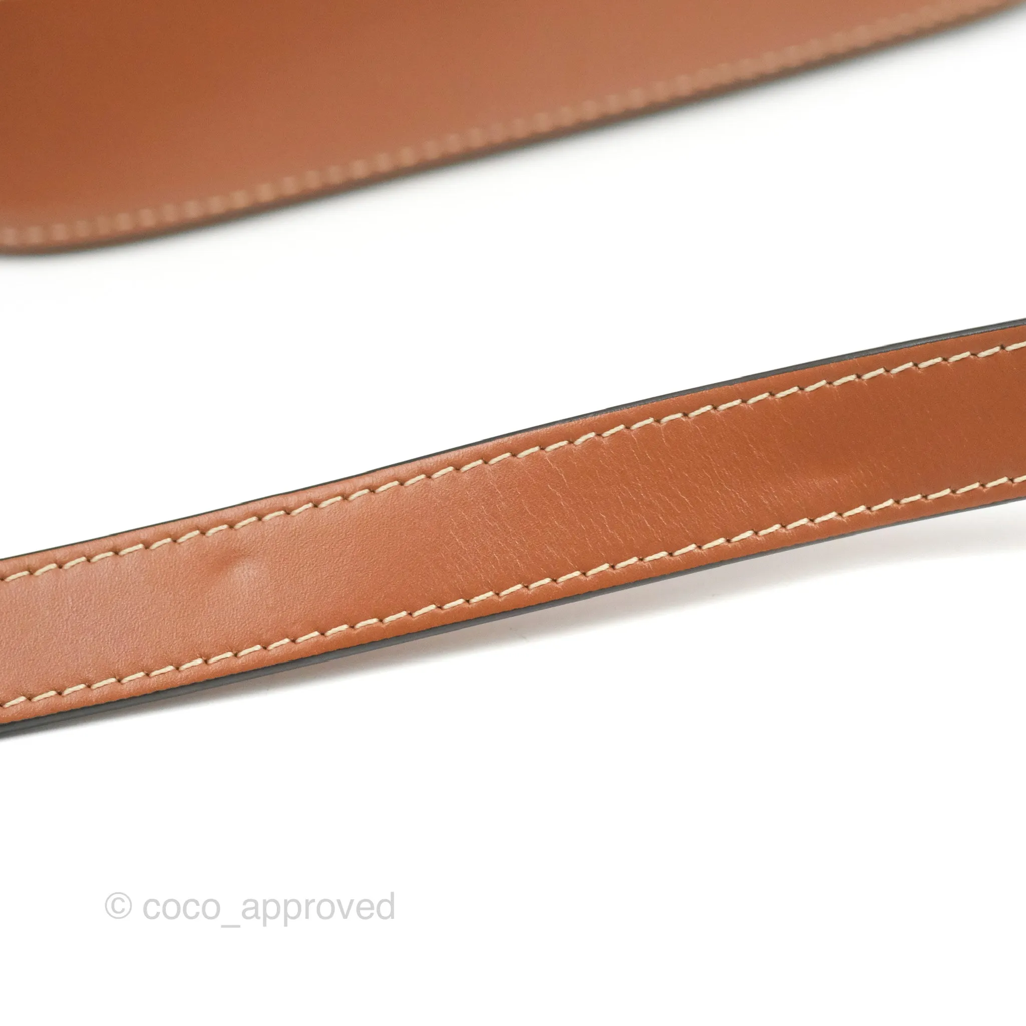 Celine Small Bucket Triomphe Canvas Tan Calfskin