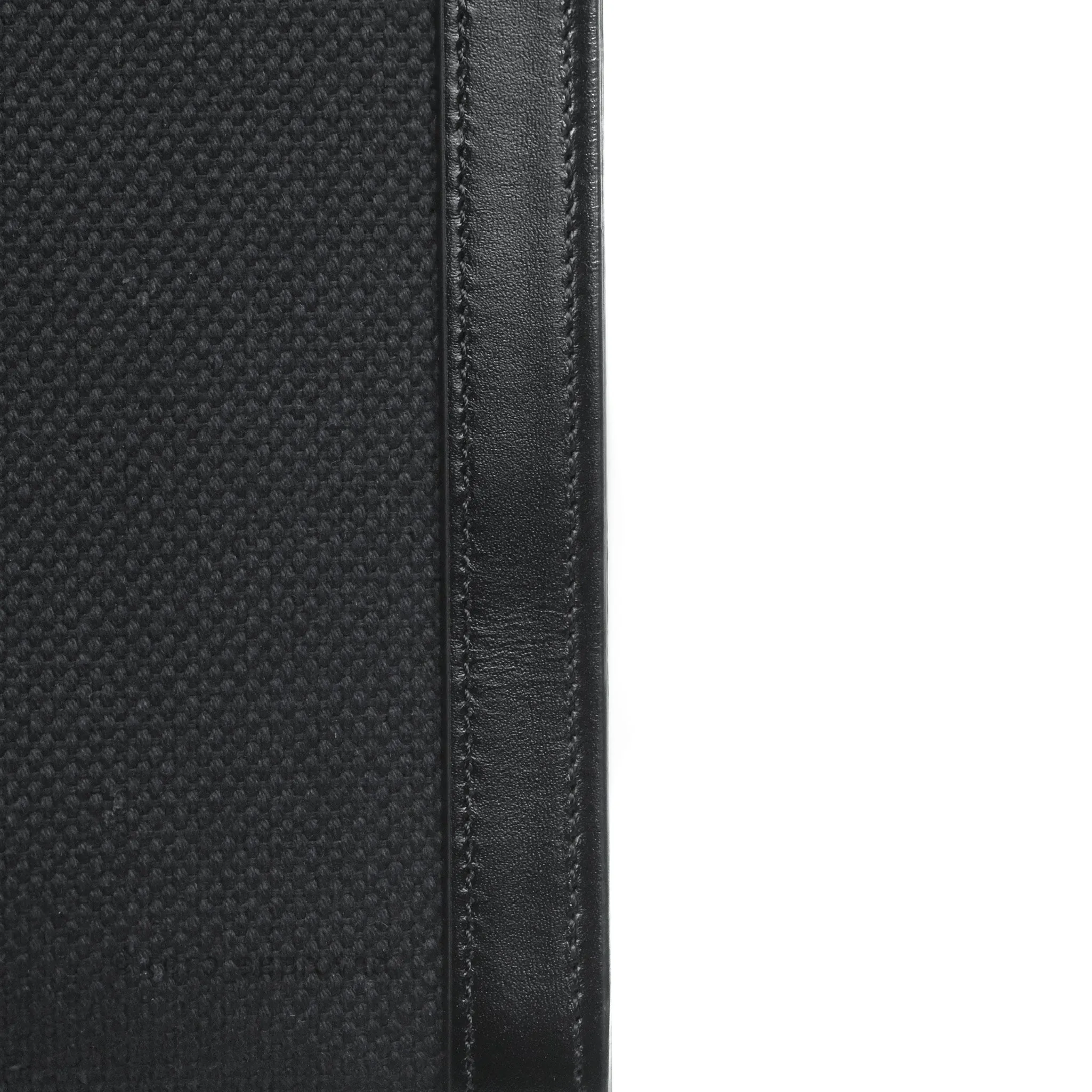 Celine Small Cabas Vertical Tote Black Textlie