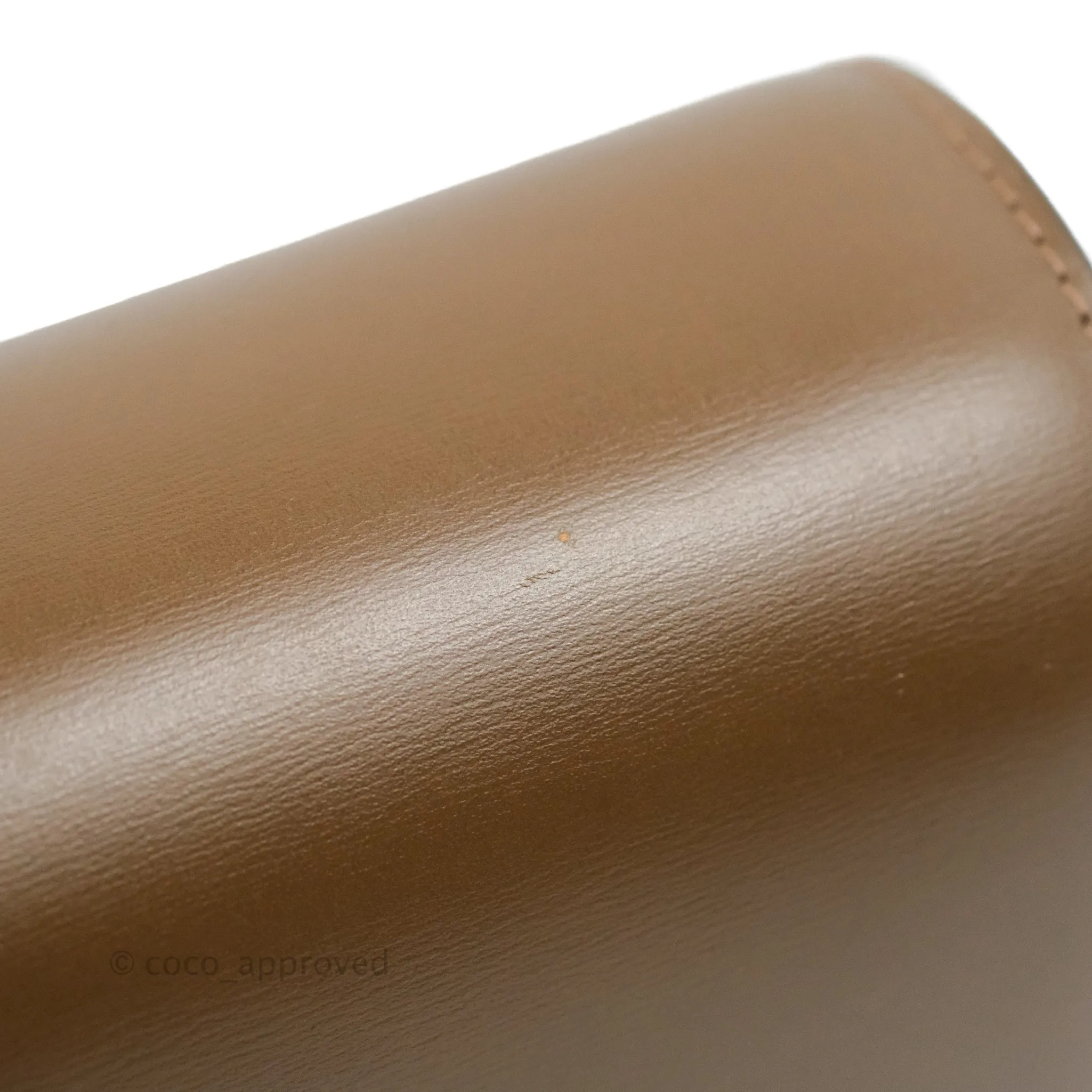 Celine Small Classic Box Flap Caramel Calfskin