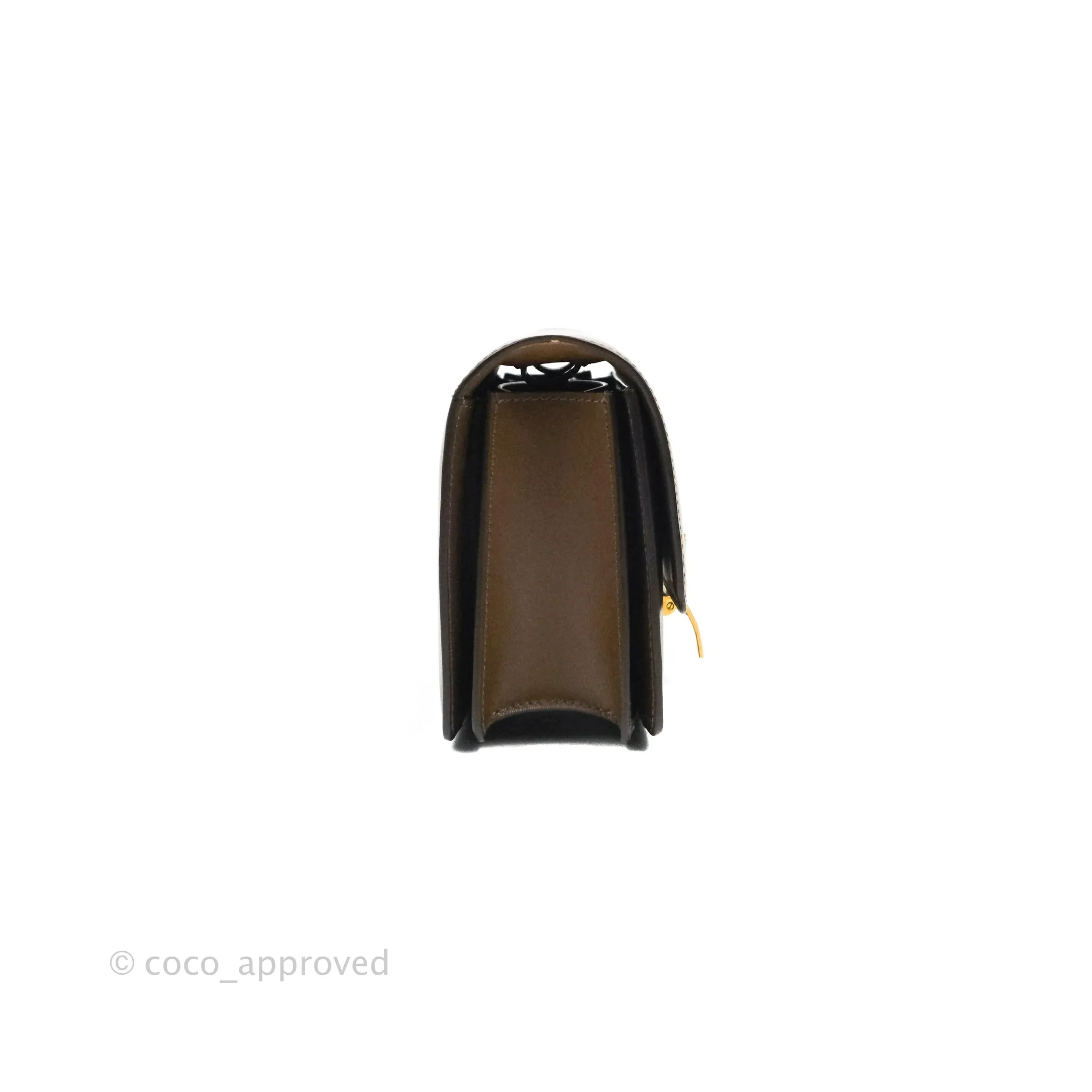 Celine Small Classic Box Flap Caramel Calfskin