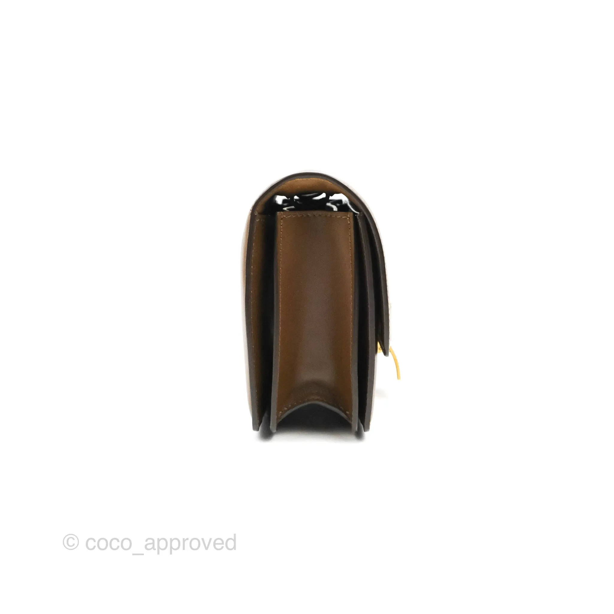 Celine Small Classic Box Flap Caramel Calfskin