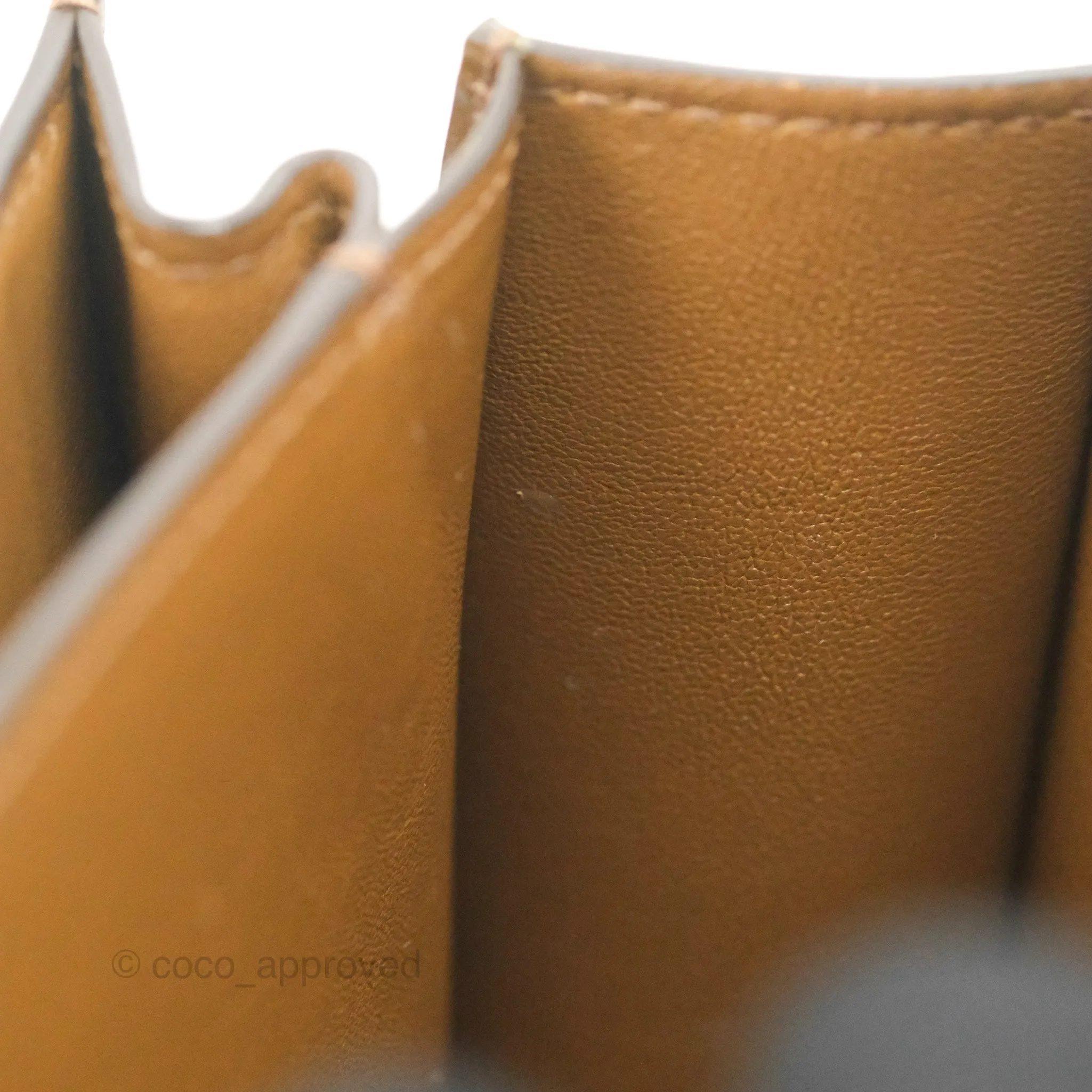Celine Small Classic Box Flap Caramel Calfskin