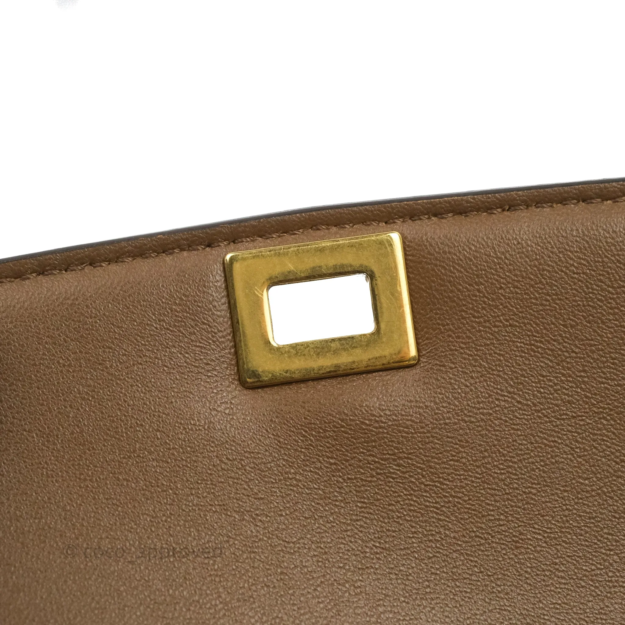 Celine Small Classic Box Flap Caramel Calfskin