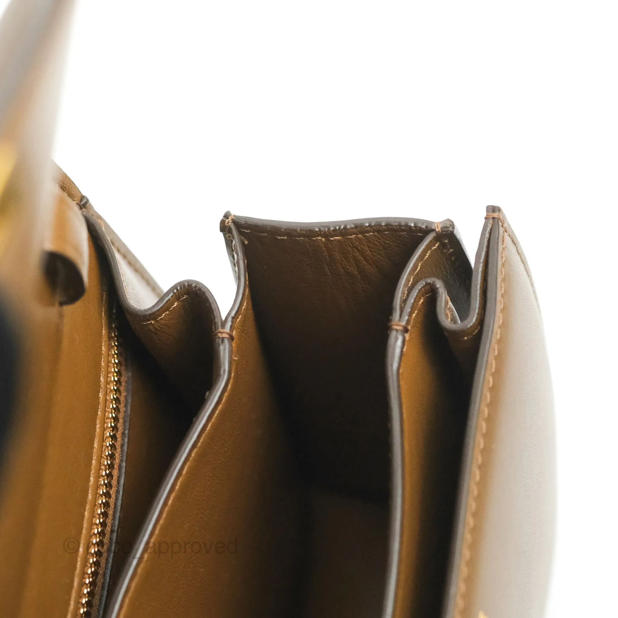 Celine Small Classic Box Flap Caramel Calfskin