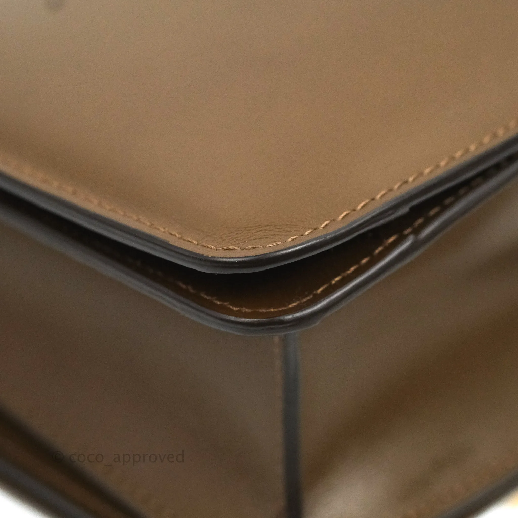 Celine Small Classic Box Flap Caramel Calfskin