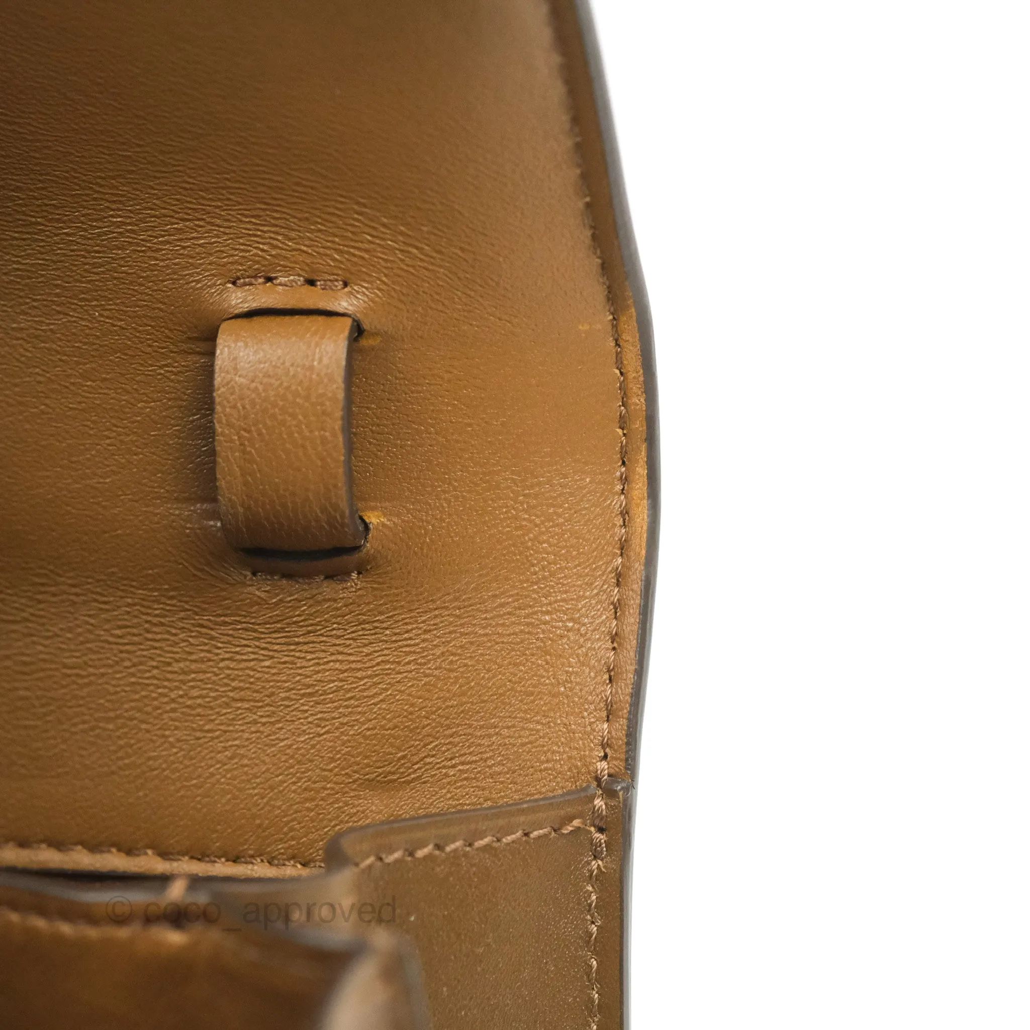 Celine Small Classic Box Flap Caramel Calfskin