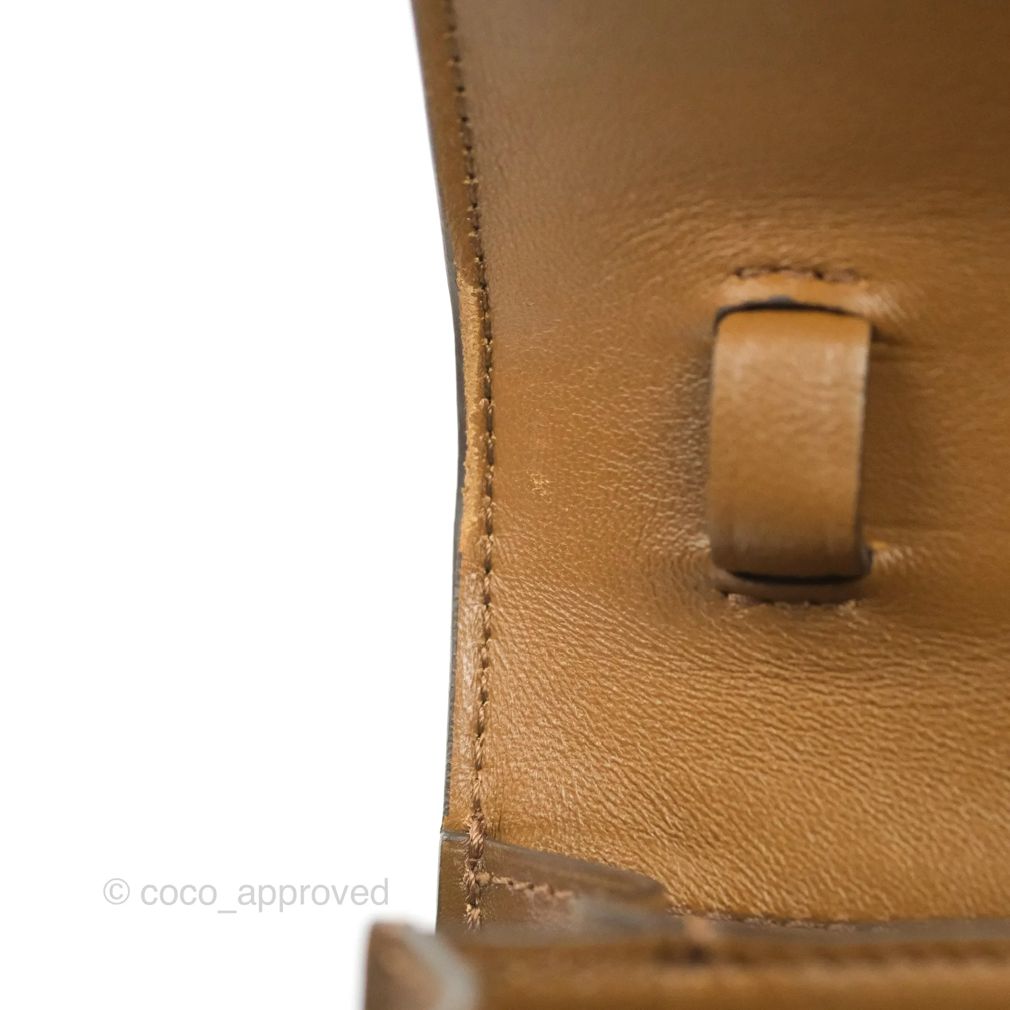 Celine Small Classic Box Flap Caramel Calfskin