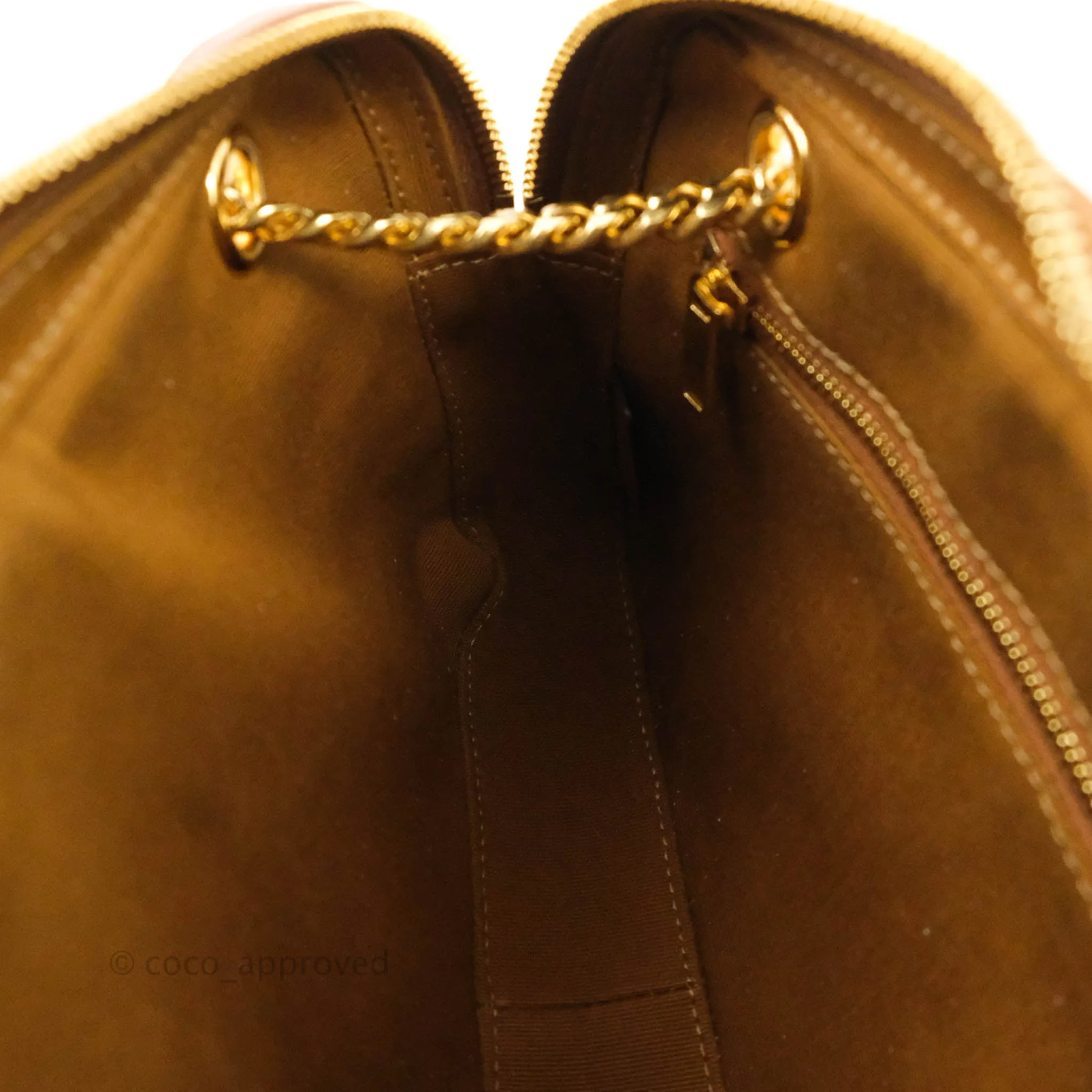 Celine Small Patapans in Triomphe Canvas Tan