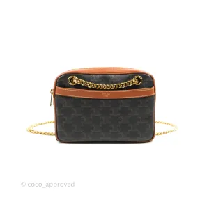 Celine Small Patapans in Triomphe Canvas Tan