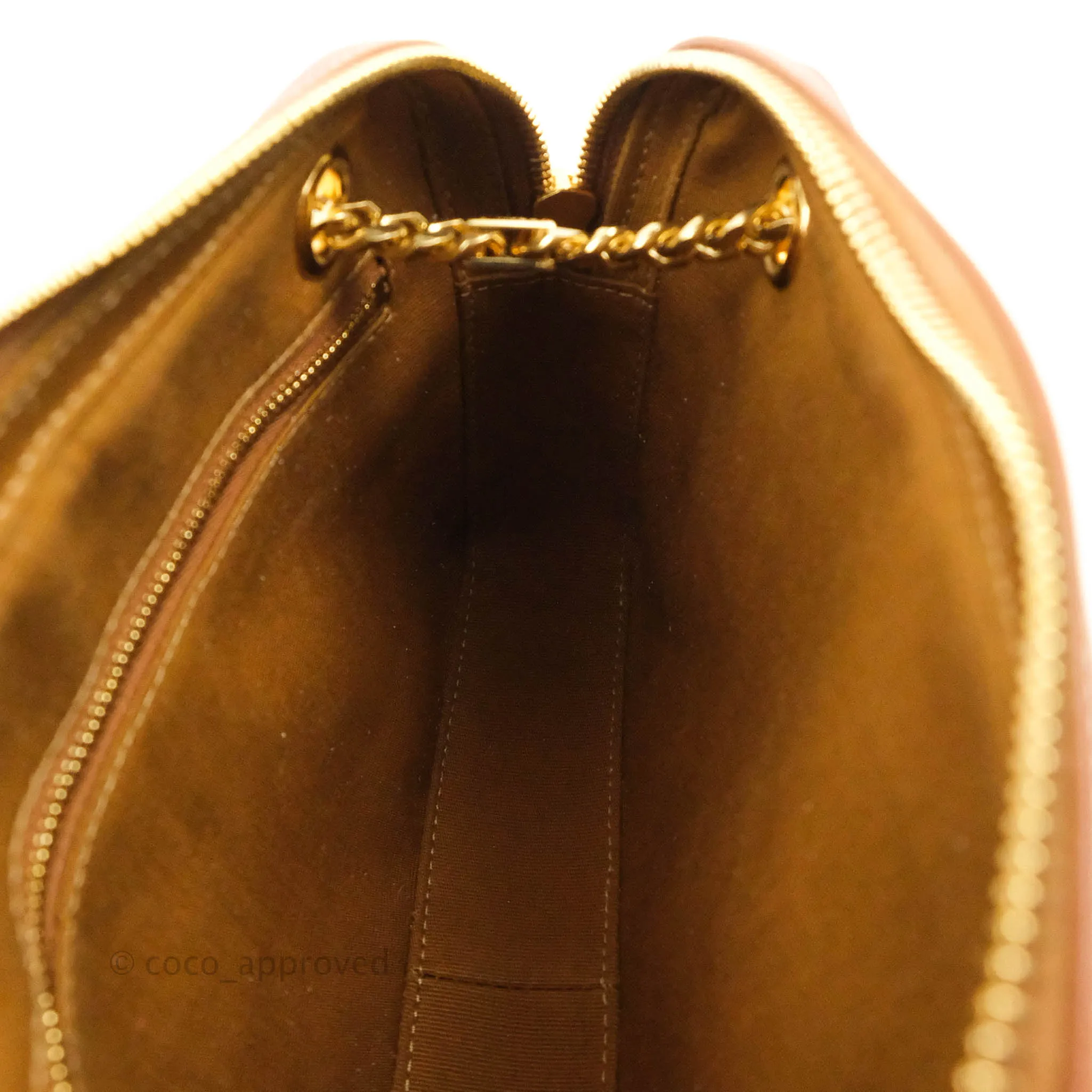 Celine Small Patapans in Triomphe Canvas Tan