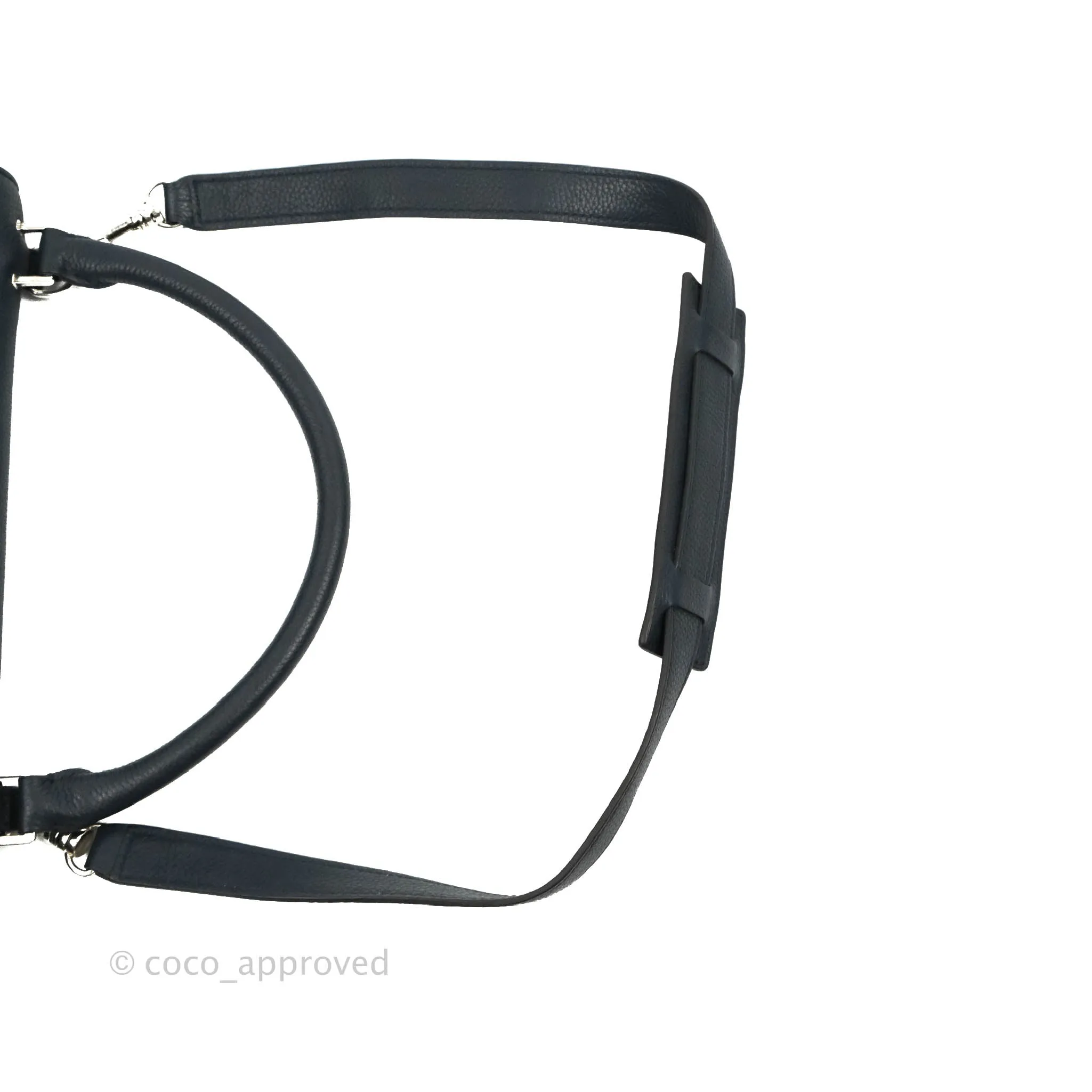 Celine Small Sleek Trapeze Navy Calfskin