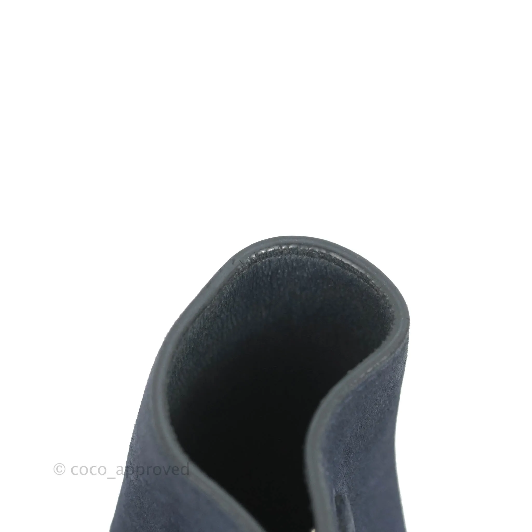 Celine Small Sleek Trapeze Navy Calfskin