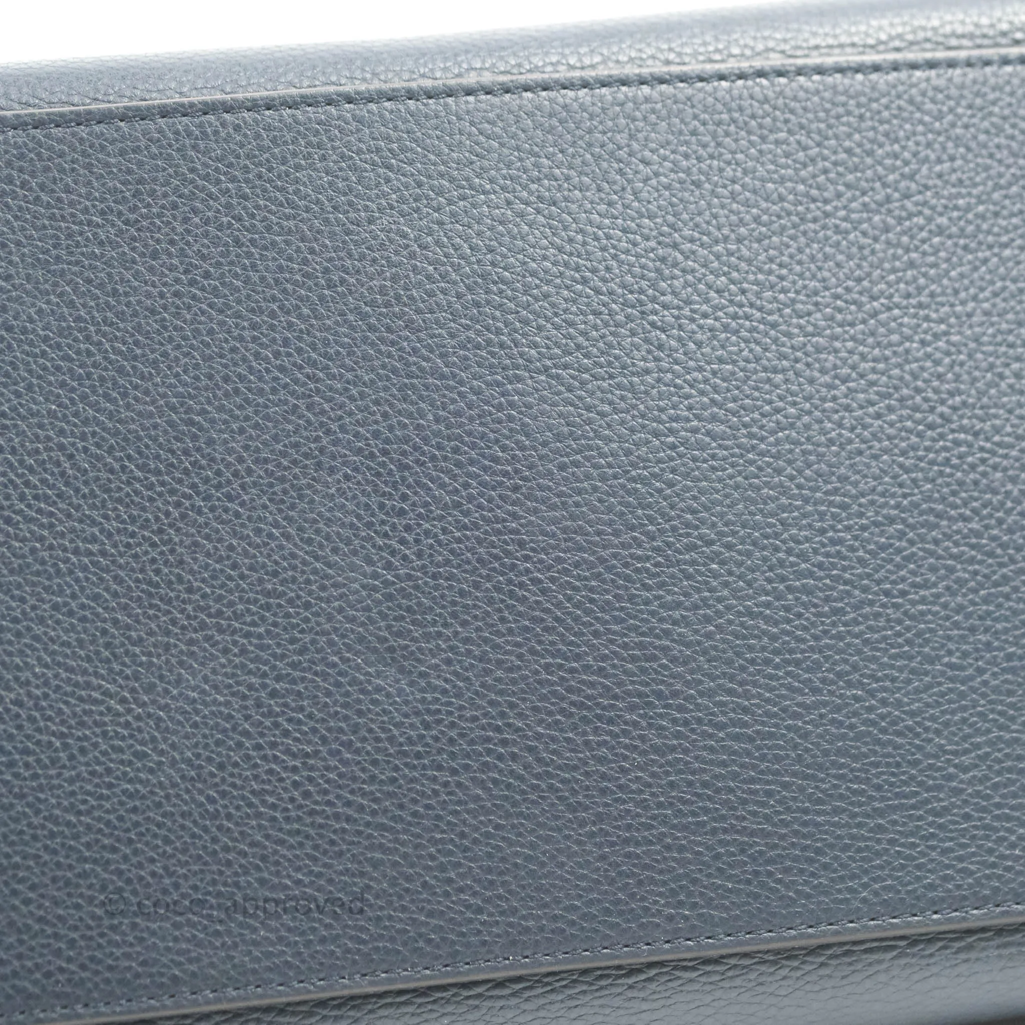 Celine Small Sleek Trapeze Navy Calfskin