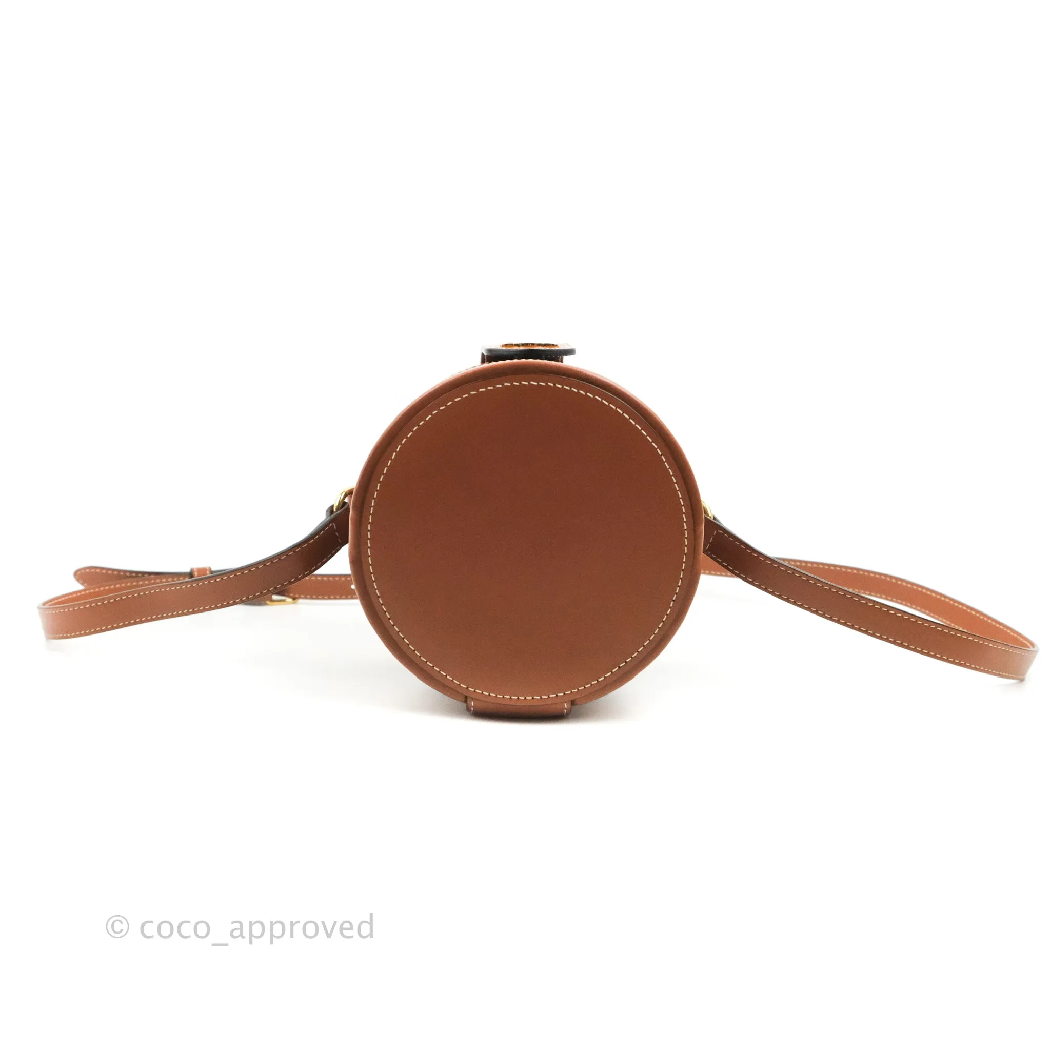 Celine Small Tambour Triomphe Canvas