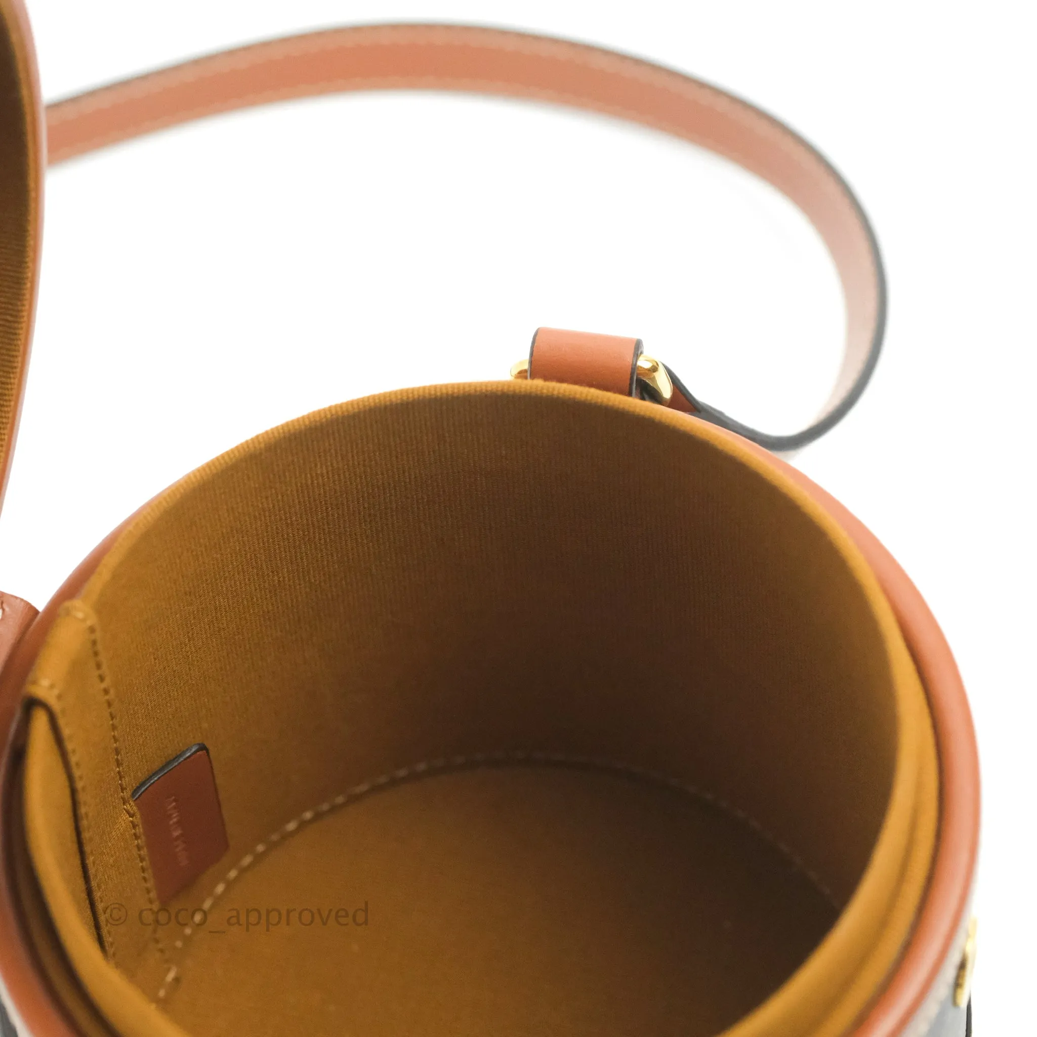 Celine Small Tambour Triomphe Canvas