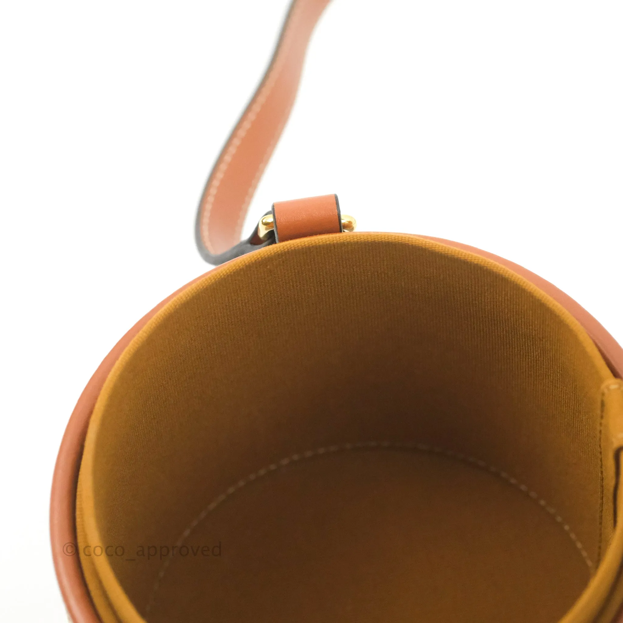 Celine Small Tambour Triomphe Canvas