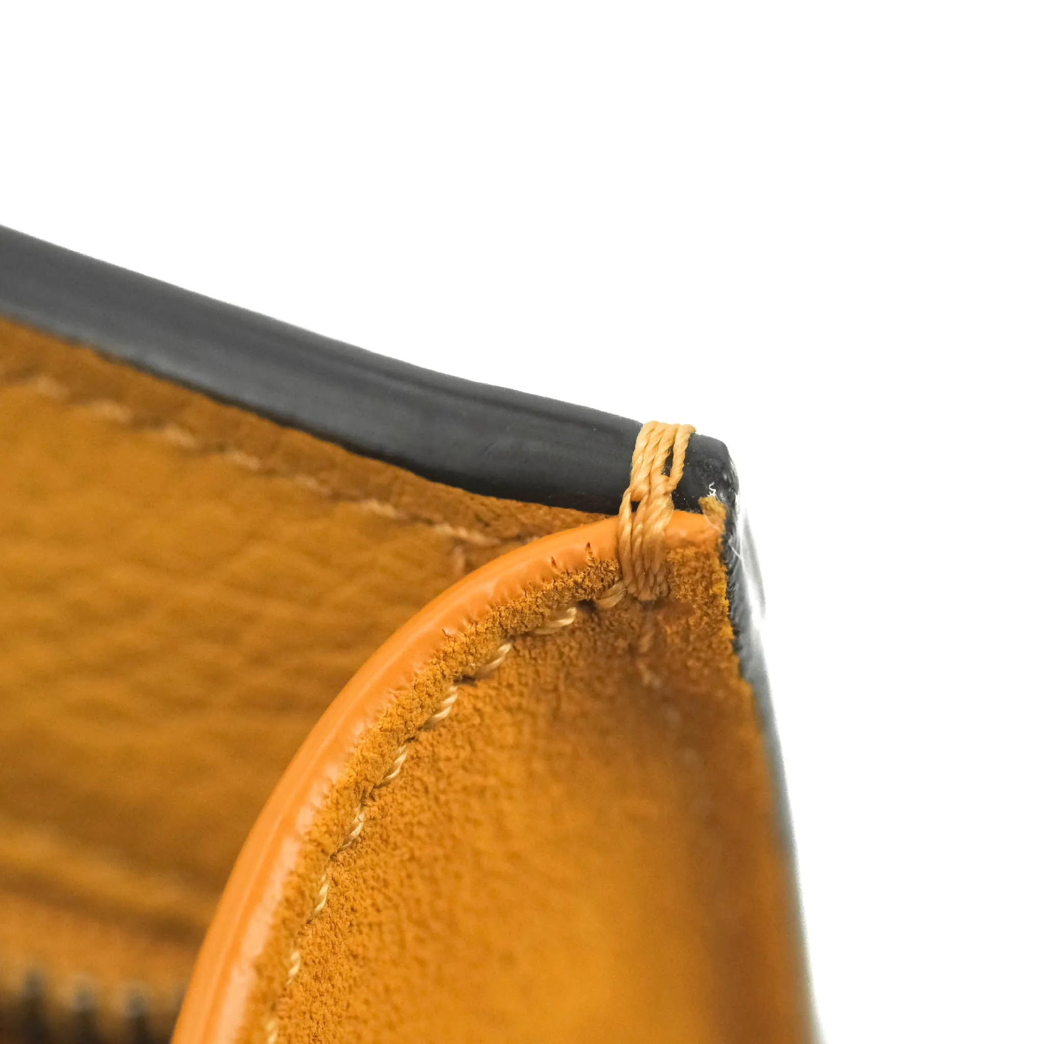 Celine Small Trapeze Bag Mustard Yellow Grained Calfskin