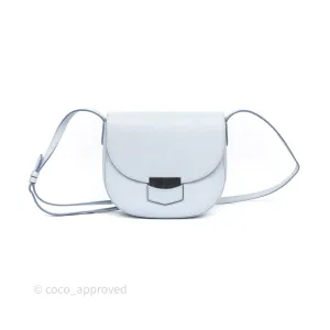 Celine Small Trotteur Bag Light Blue Grained Calfskin
