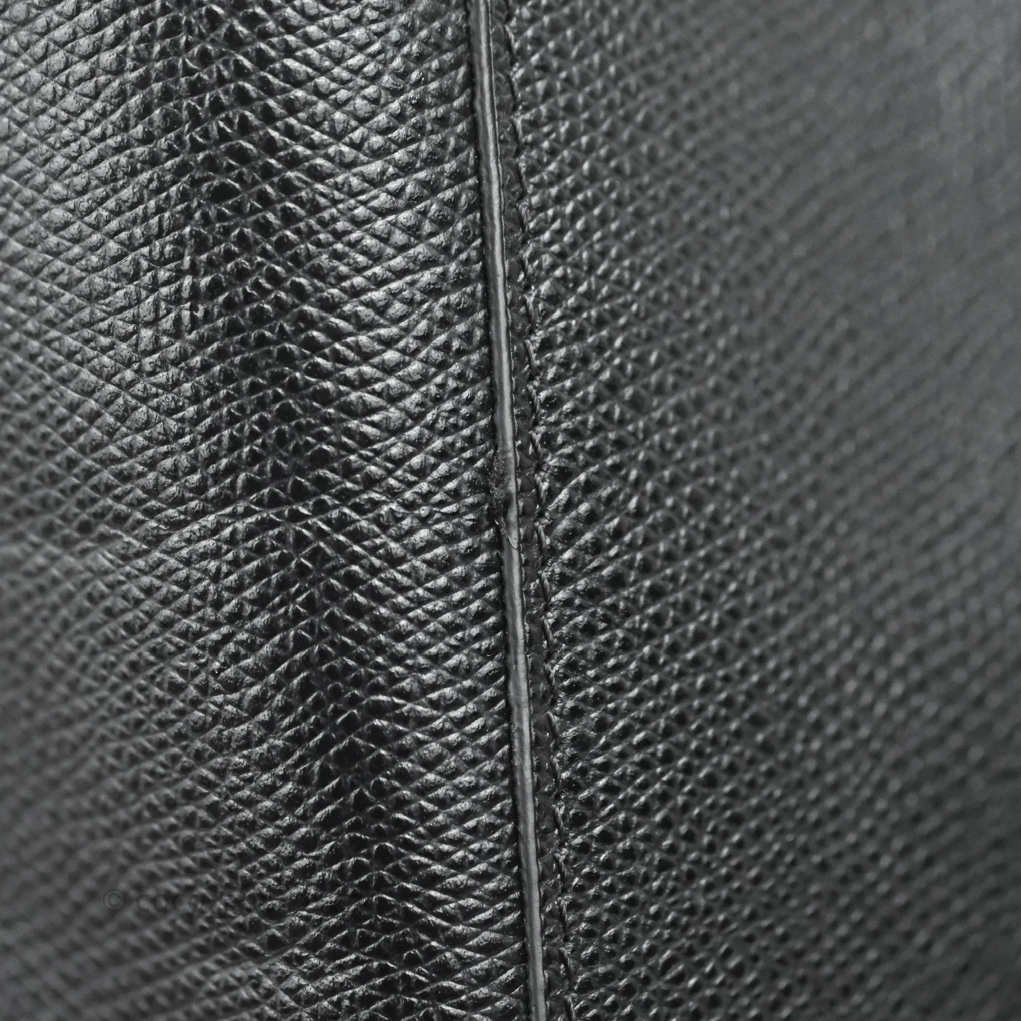 Celine Small Vertical Cabas Tote Black Grained Calfskin Silver Hardware