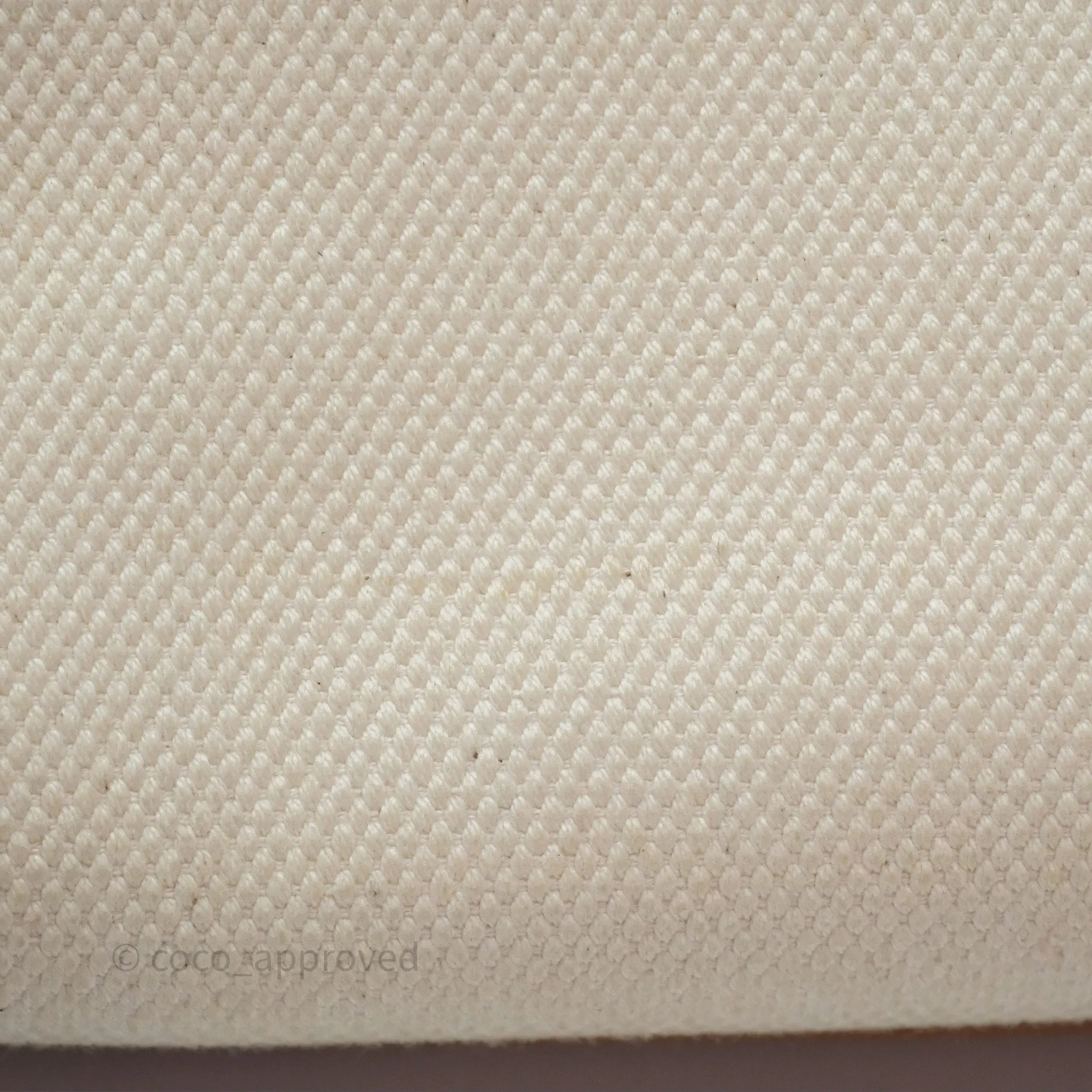 Celine Small Vertical Cabas Tote With Celine Print Natural/ Tan