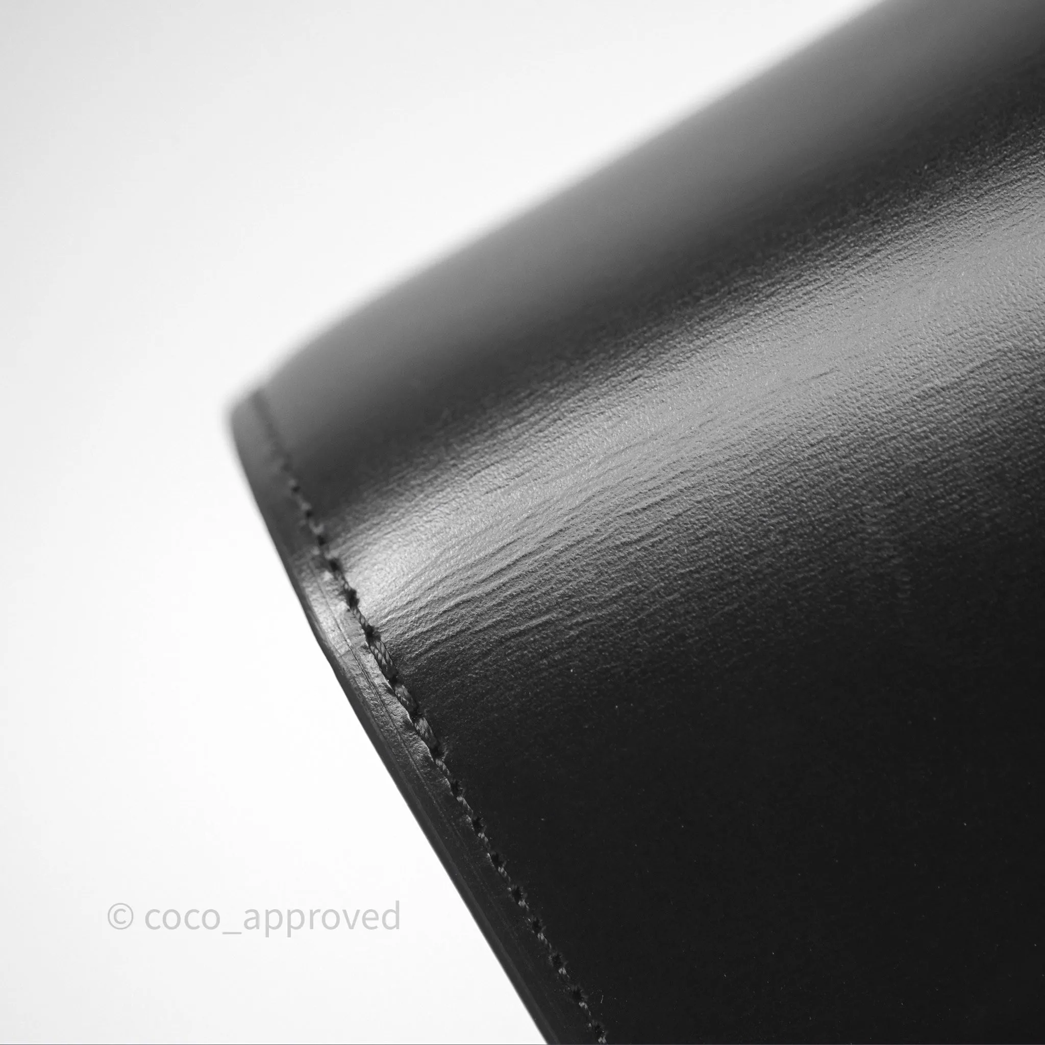 Celine Teen Classic Box Flap Black Calfskin