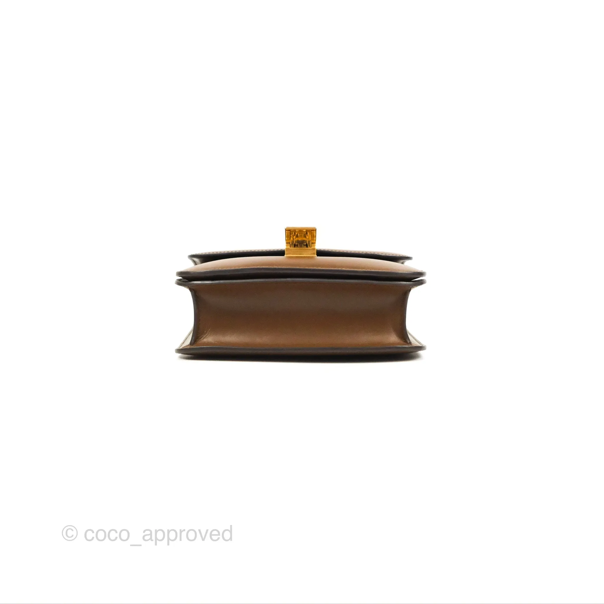 Celine Teen Classic Box Flap Caramel Box Calfskin