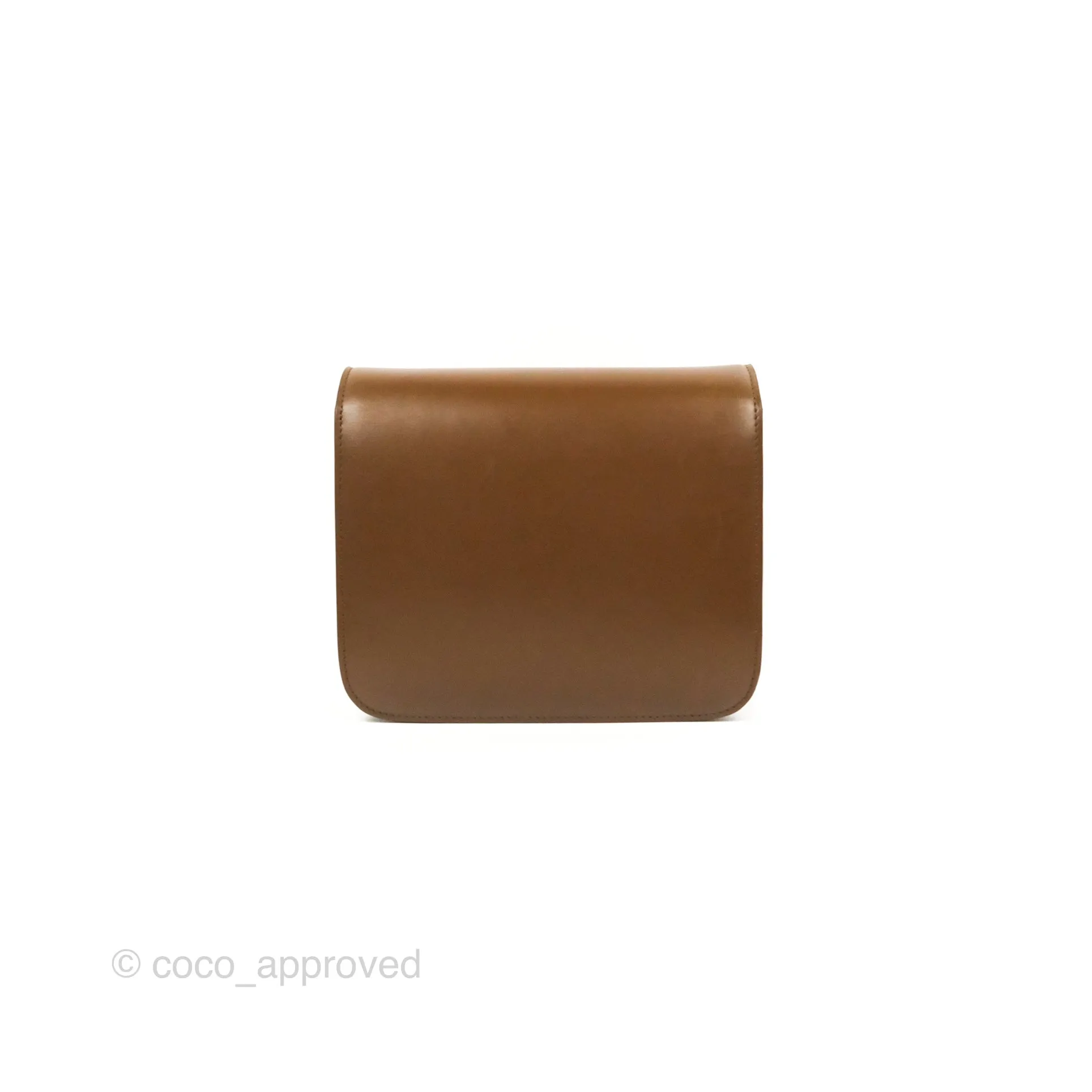 Celine Teen Classic Box Flap Caramel Box Calfskin