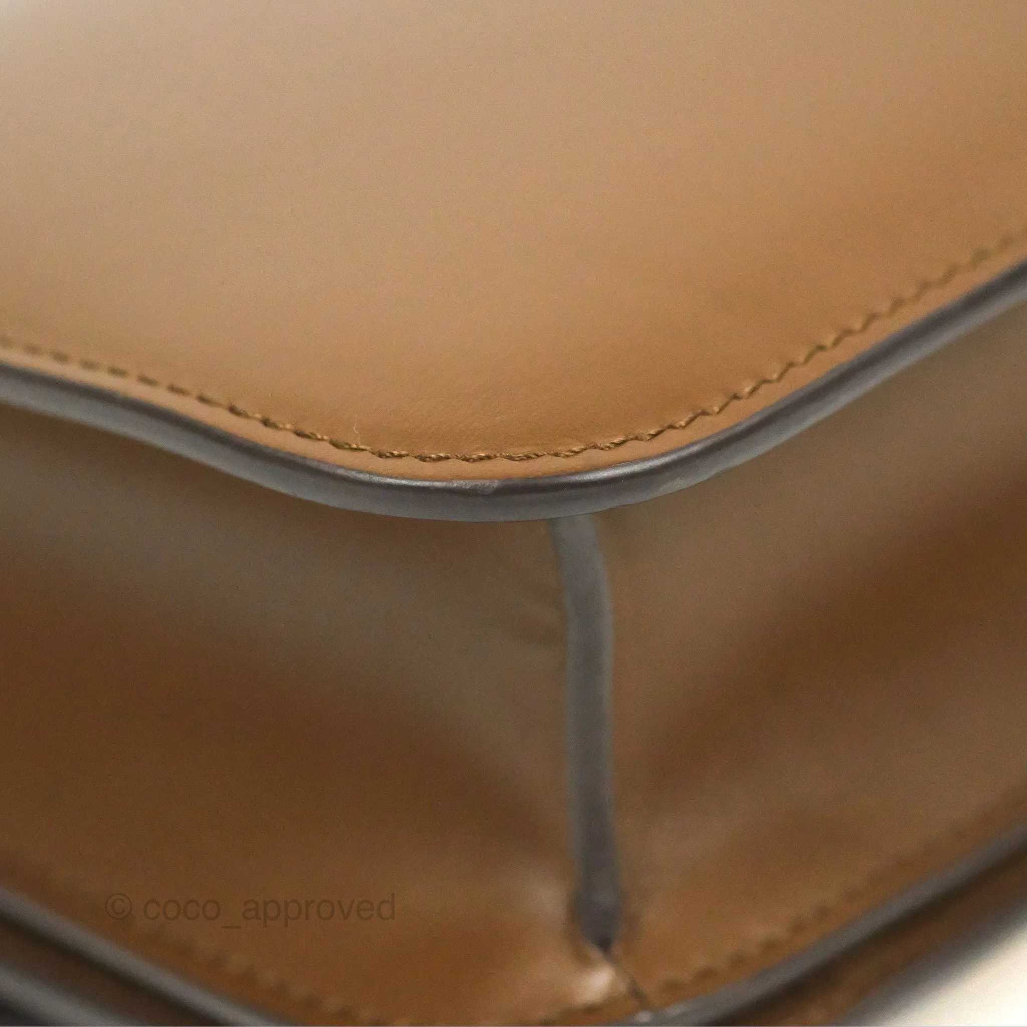 Celine Teen Classic Box Flap Caramel Box Calfskin