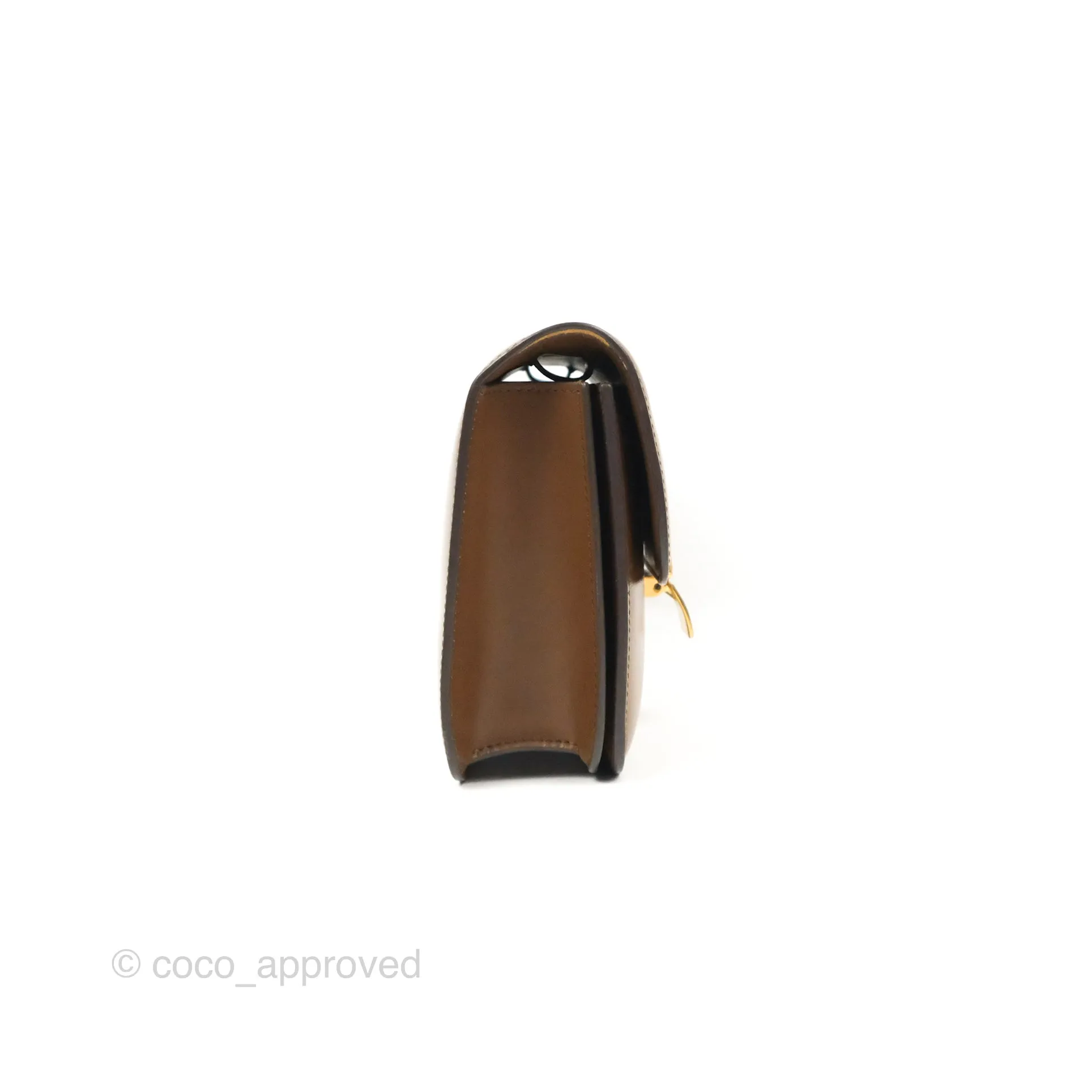 Celine Teen Classic Box Flap Caramel Box Calfskin