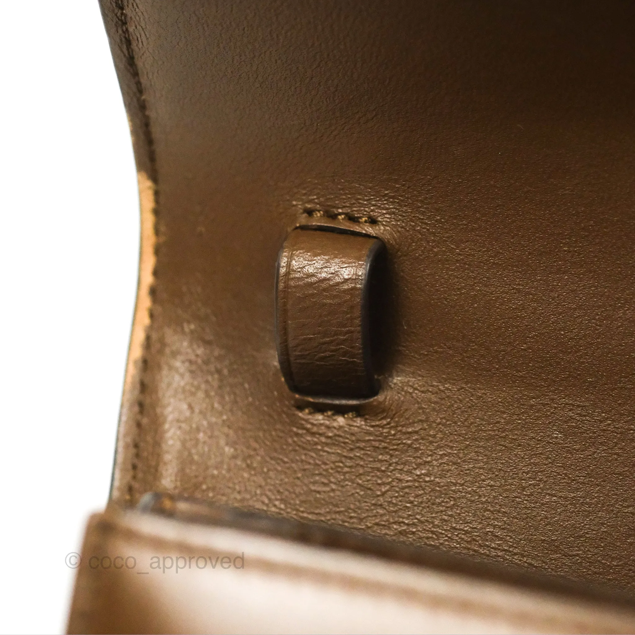 Celine Teen Classic Box Flap Caramel Box Calfskin
