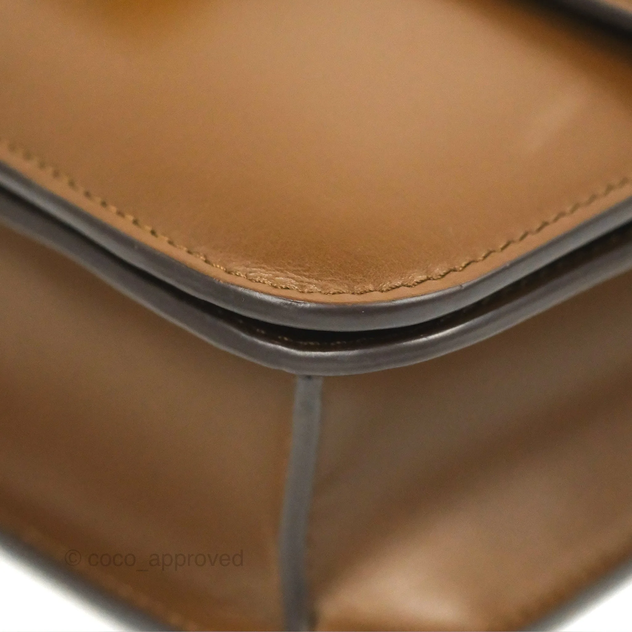 Celine Teen Classic Box Flap Caramel Box Calfskin