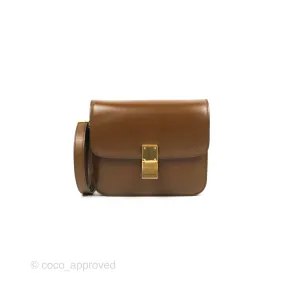 Celine Teen Classic Box Flap Caramel Box Calfskin