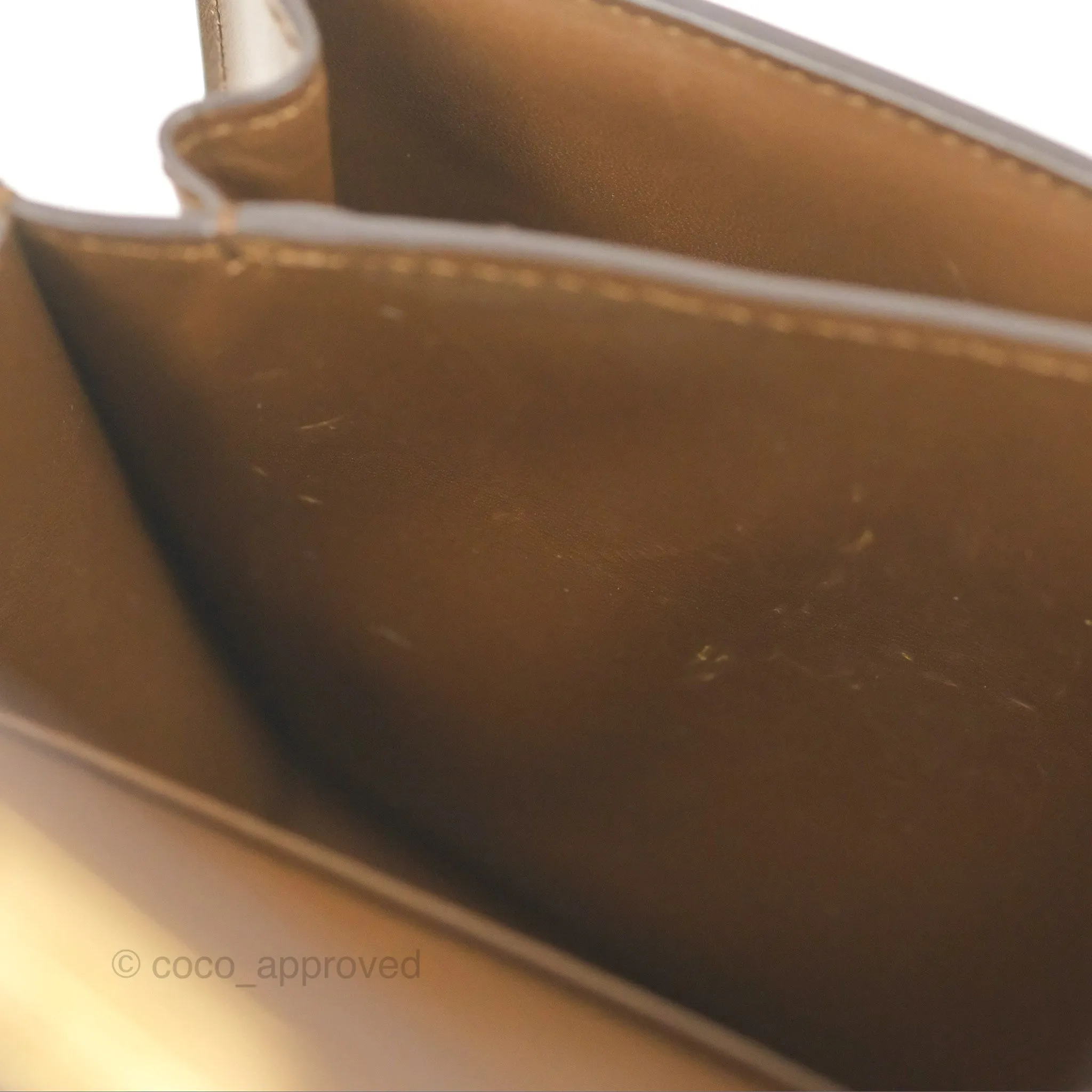 Celine Teen Classic Box Flap Caramel Box Calfskin