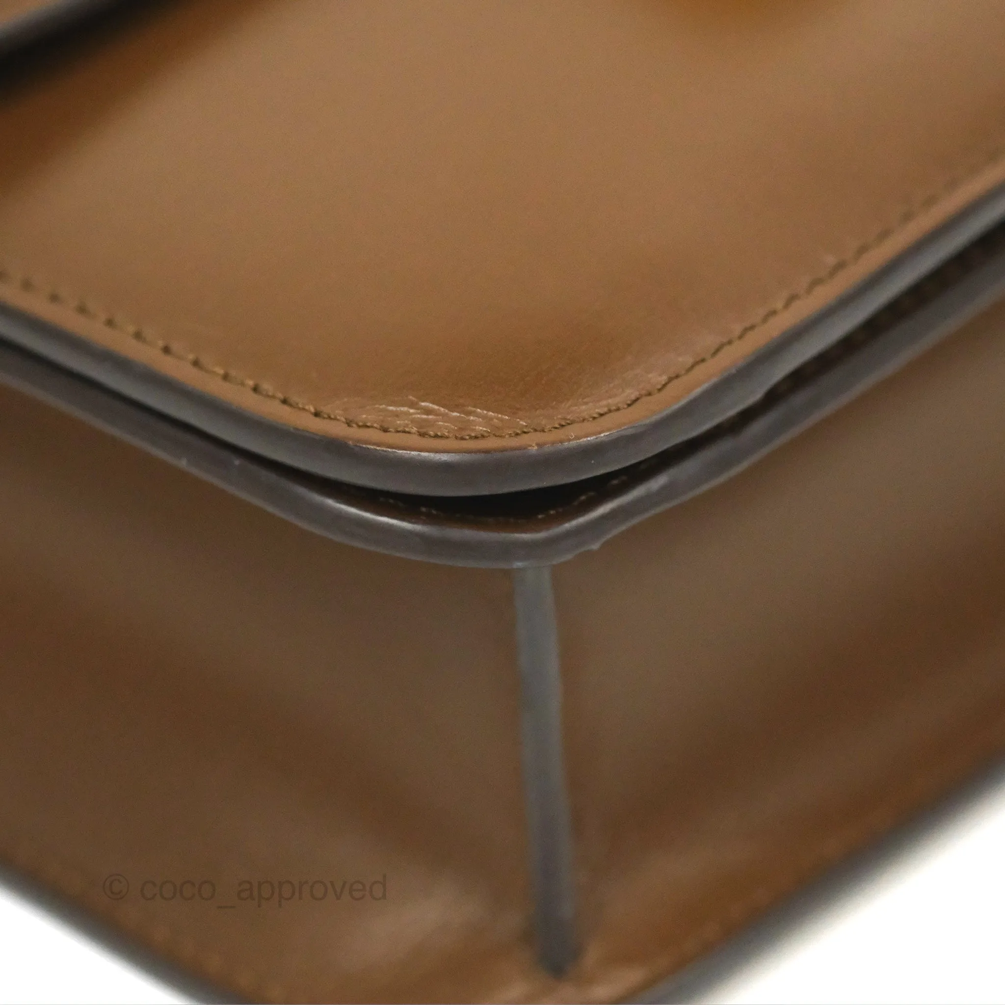 Celine Teen Classic Box Flap Caramel Box Calfskin