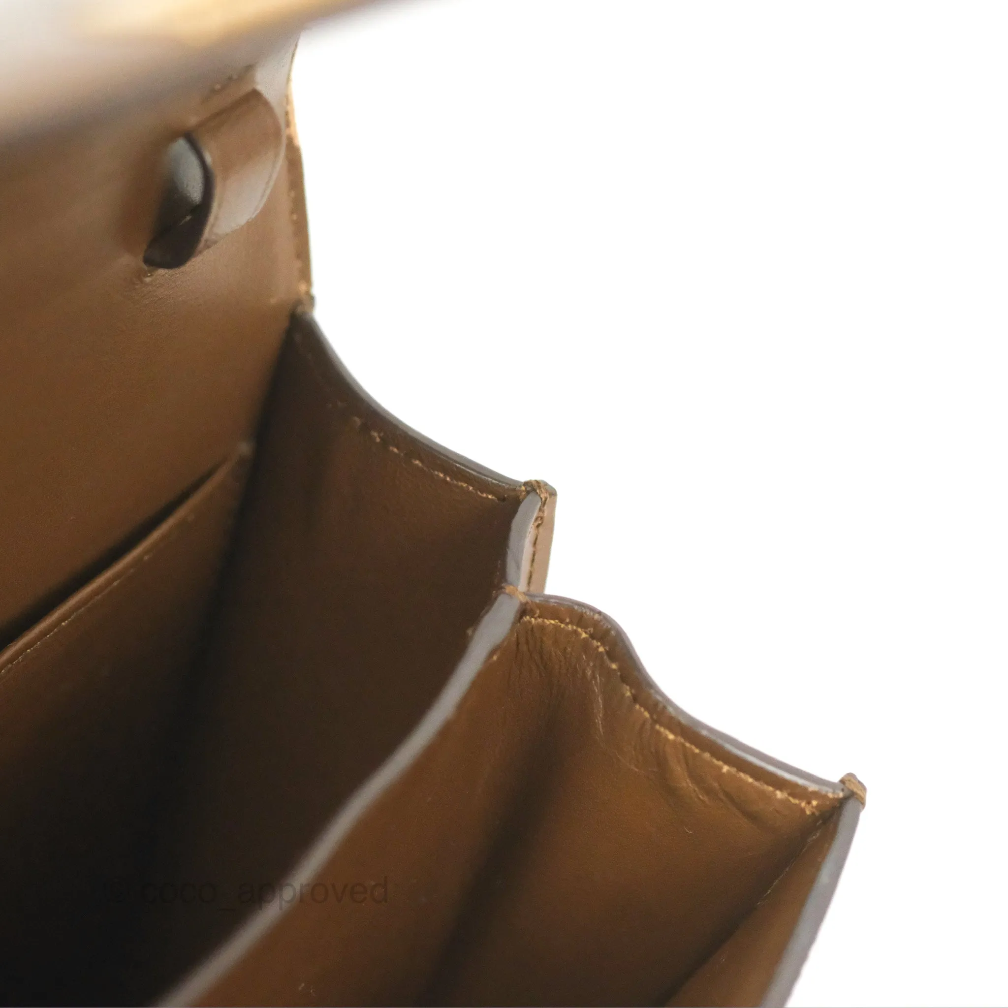 Celine Teen Classic Box Flap Caramel Box Calfskin