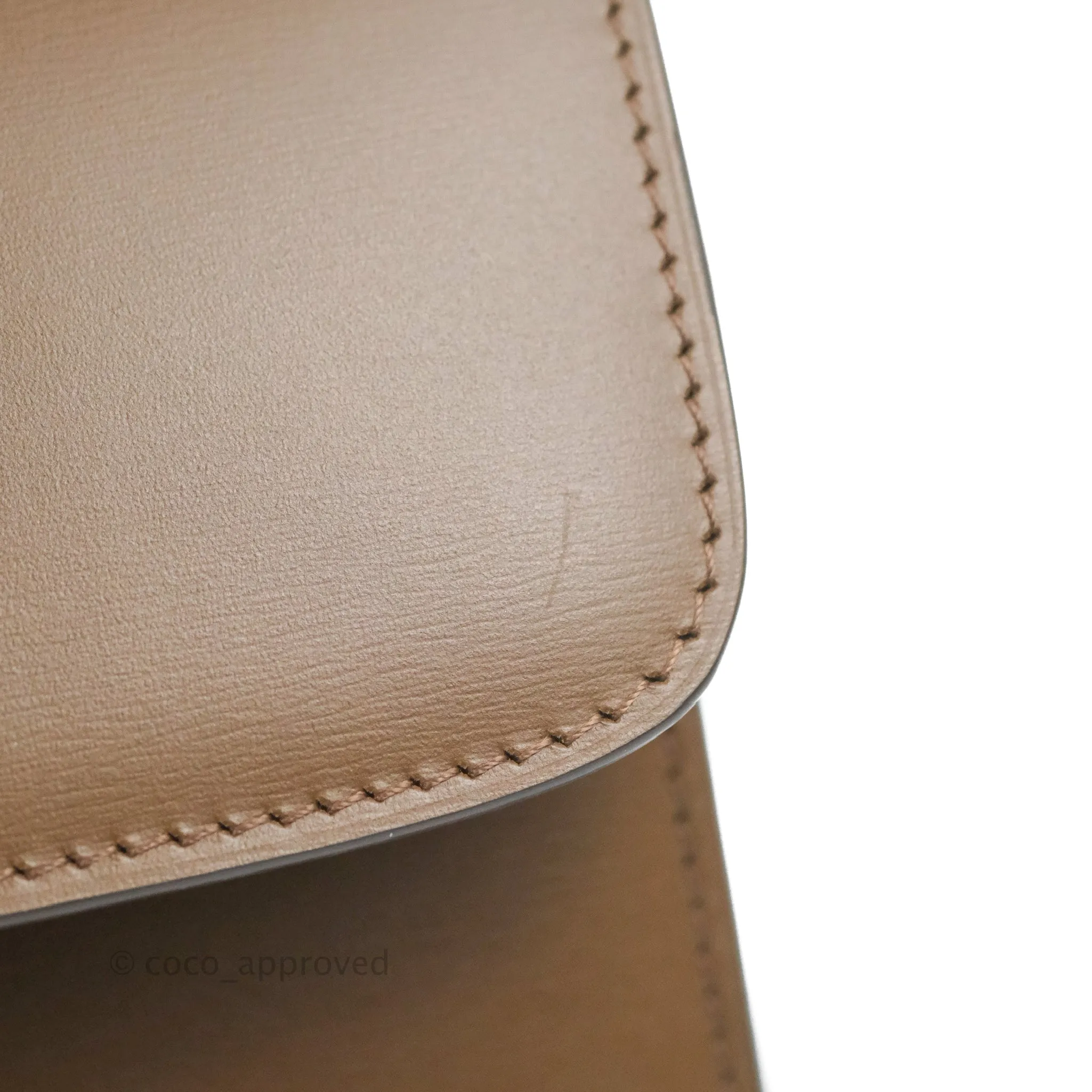 Celine Teen Classic Box Flap Caramel Calfskin