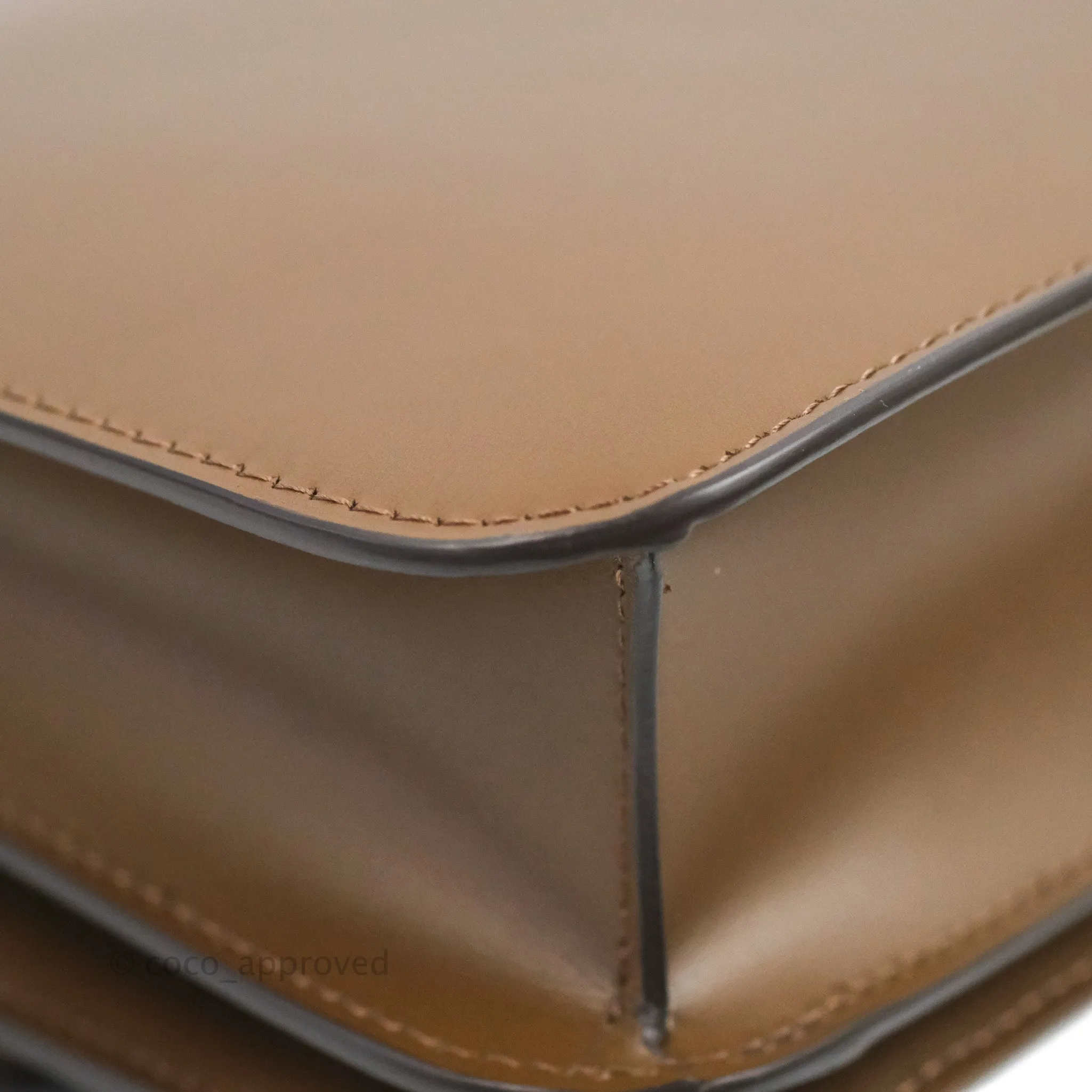 Celine Teen Classic Box Flap Caramel Calfskin