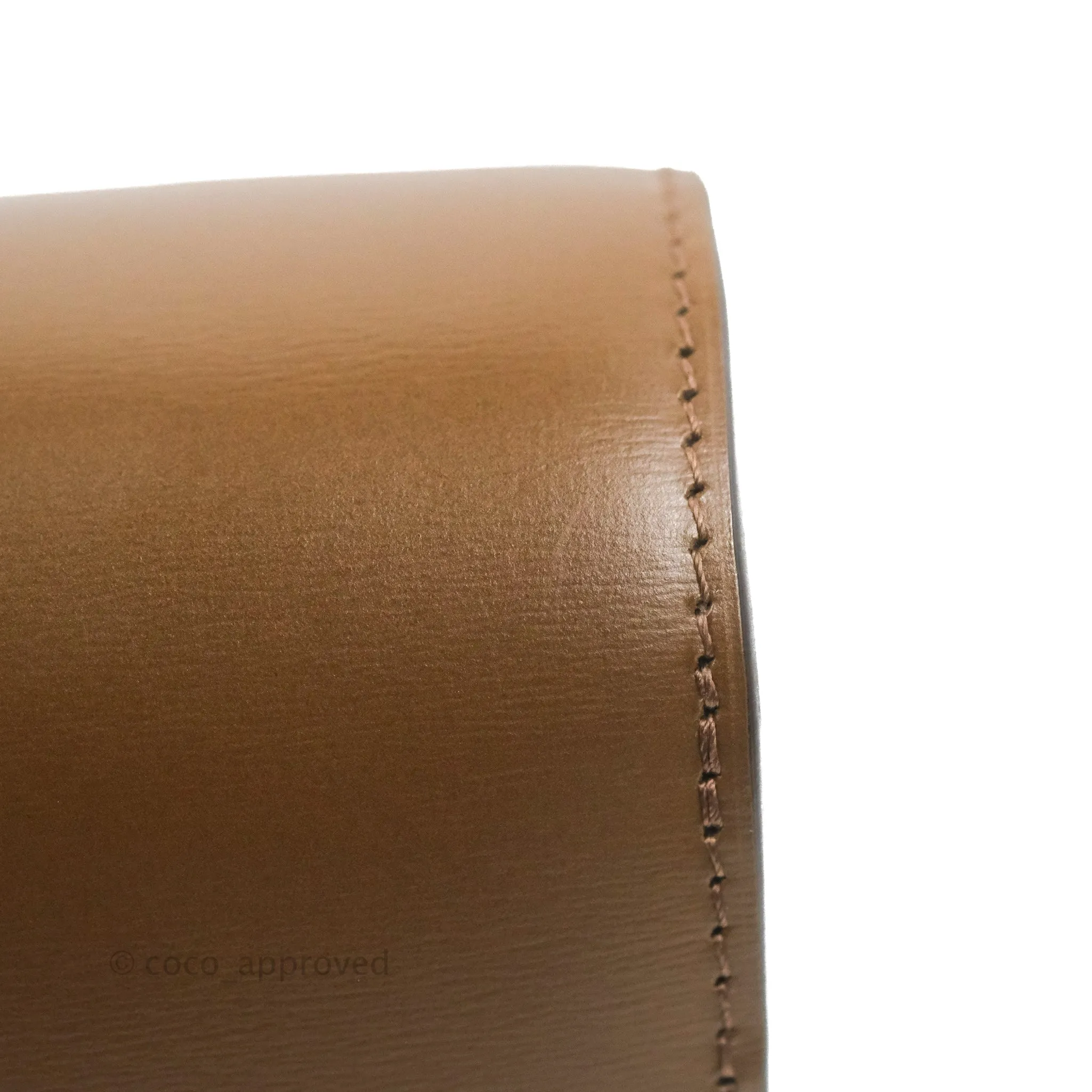 Celine Teen Classic Box Flap Caramel Calfskin