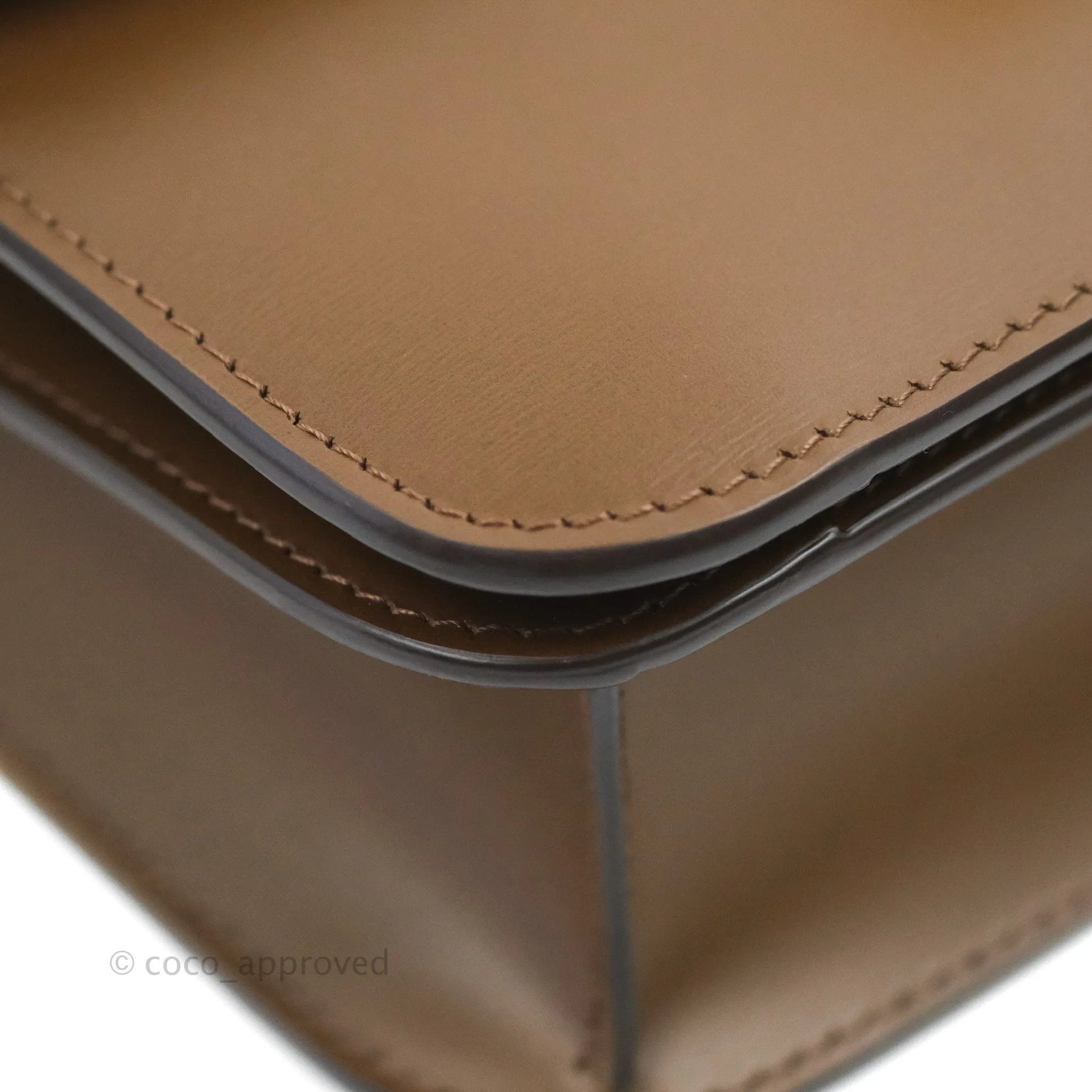 Celine Teen Classic Box Flap Caramel Calfskin