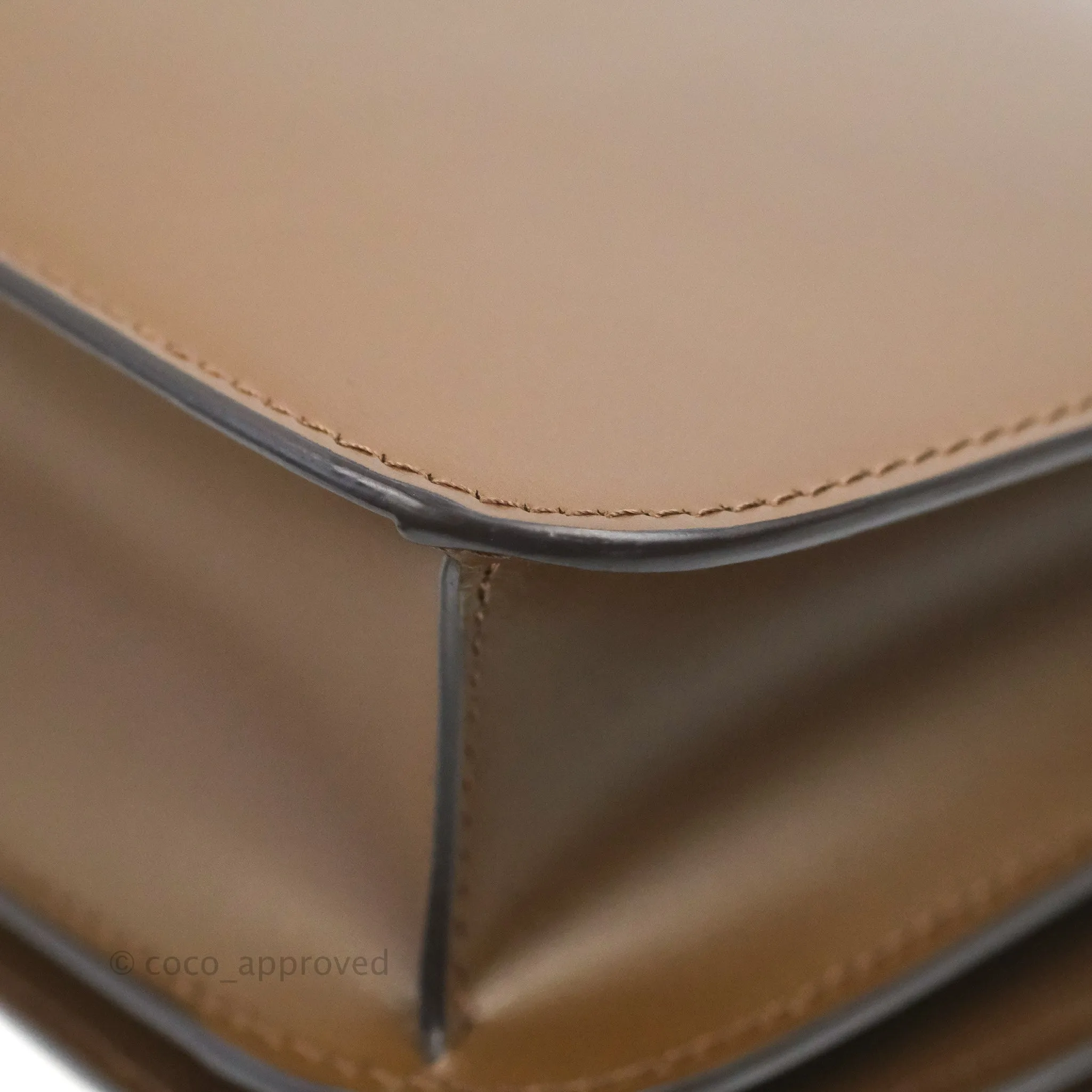 Celine Teen Classic Box Flap Caramel Calfskin