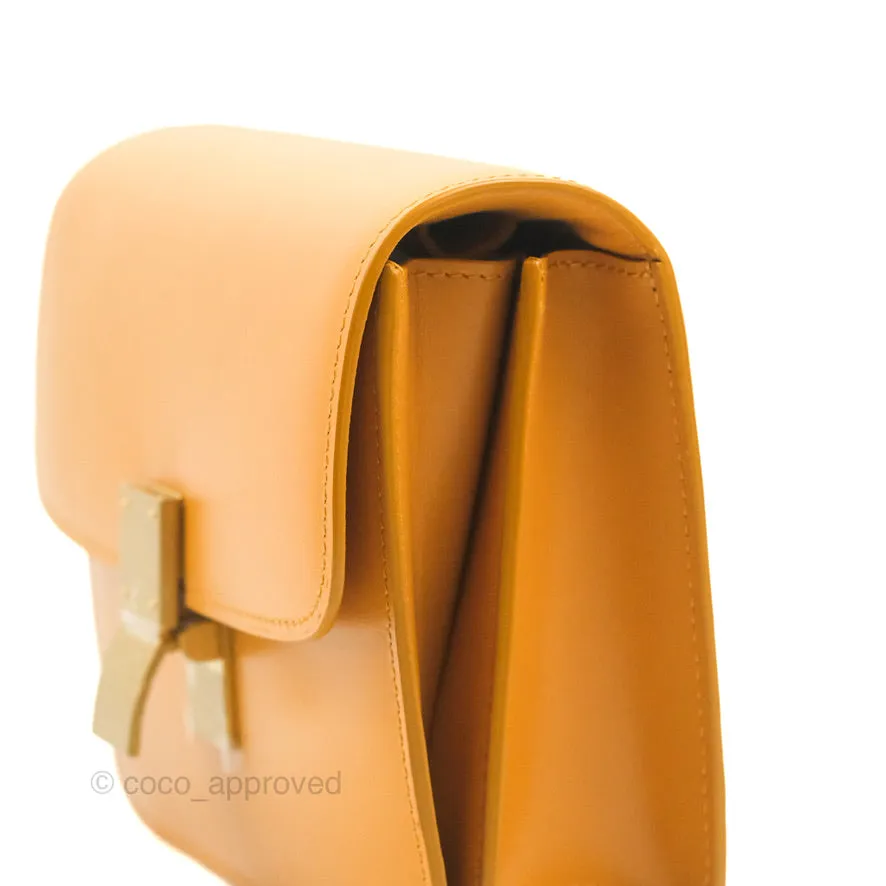 Celine Teen Classic Box Flap Sesame Calfskin