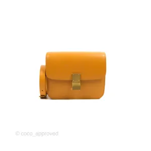 Celine Teen Classic Box Flap Sesame Calfskin