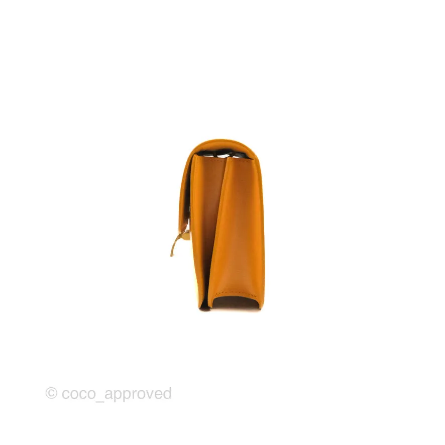 Celine Teen Classic Box Flap Sesame Calfskin